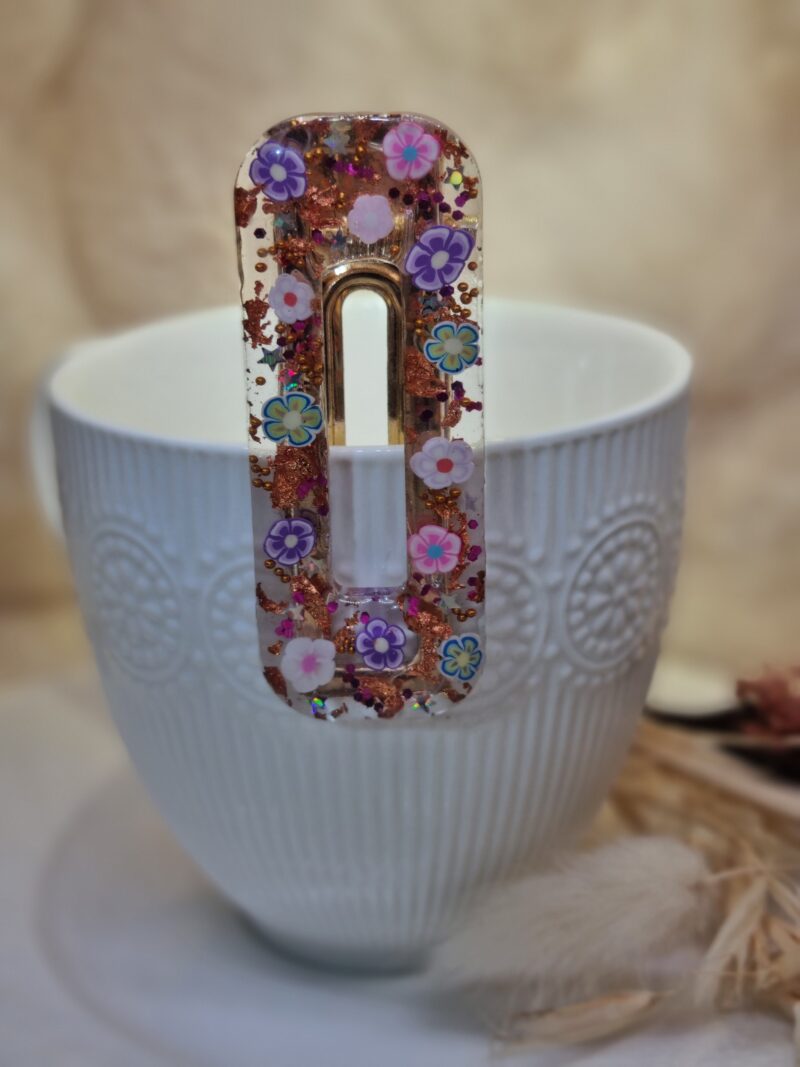 🌈 Barrette Cheveux Fantaisie en Résine 🌈