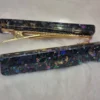 Barrette Cheveux Rectangle en Résine – Style, Couleurs & Éclat ✨
