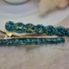 🌊 Barrette à Cheveux "Vagues" – Fantaisie et Couleurs 🌈