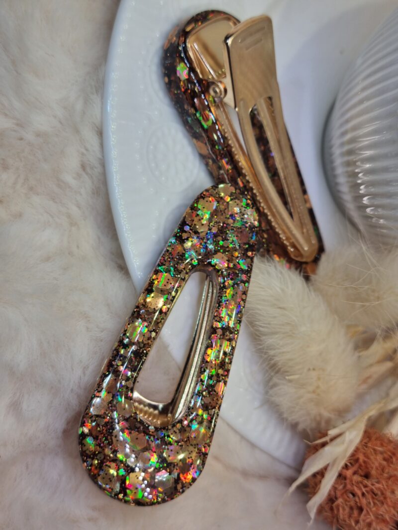 ✨ Barrette Cheveux Triangle Arrondie – Image 2