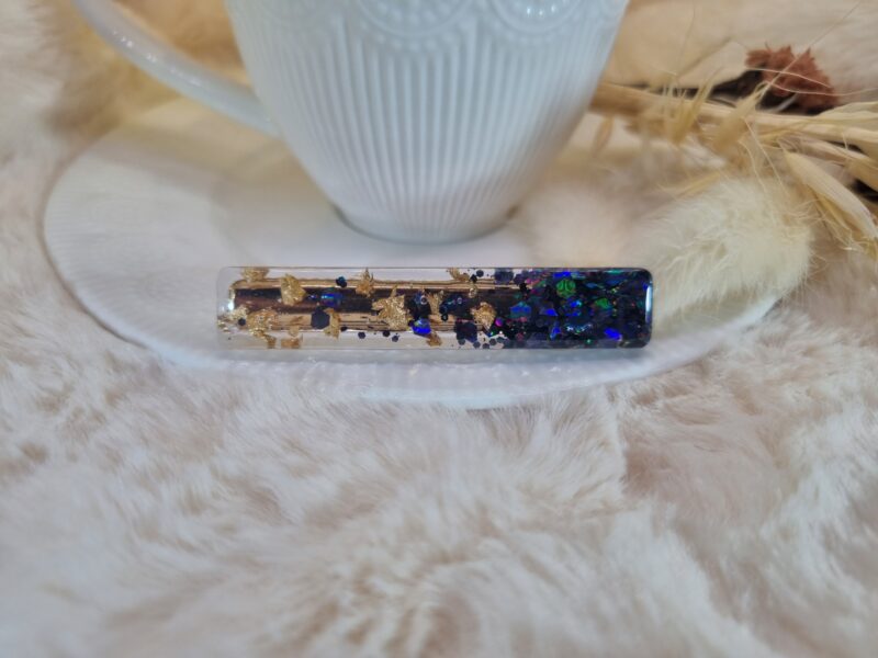 Barrette Cheveux Rectangle en Résine – Style, Couleurs & Éclat ✨