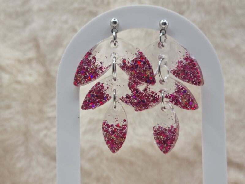 💫 Boucles d’oreilles pendantes articulées – L'élégance en mouvement ! 💫 – Image 4