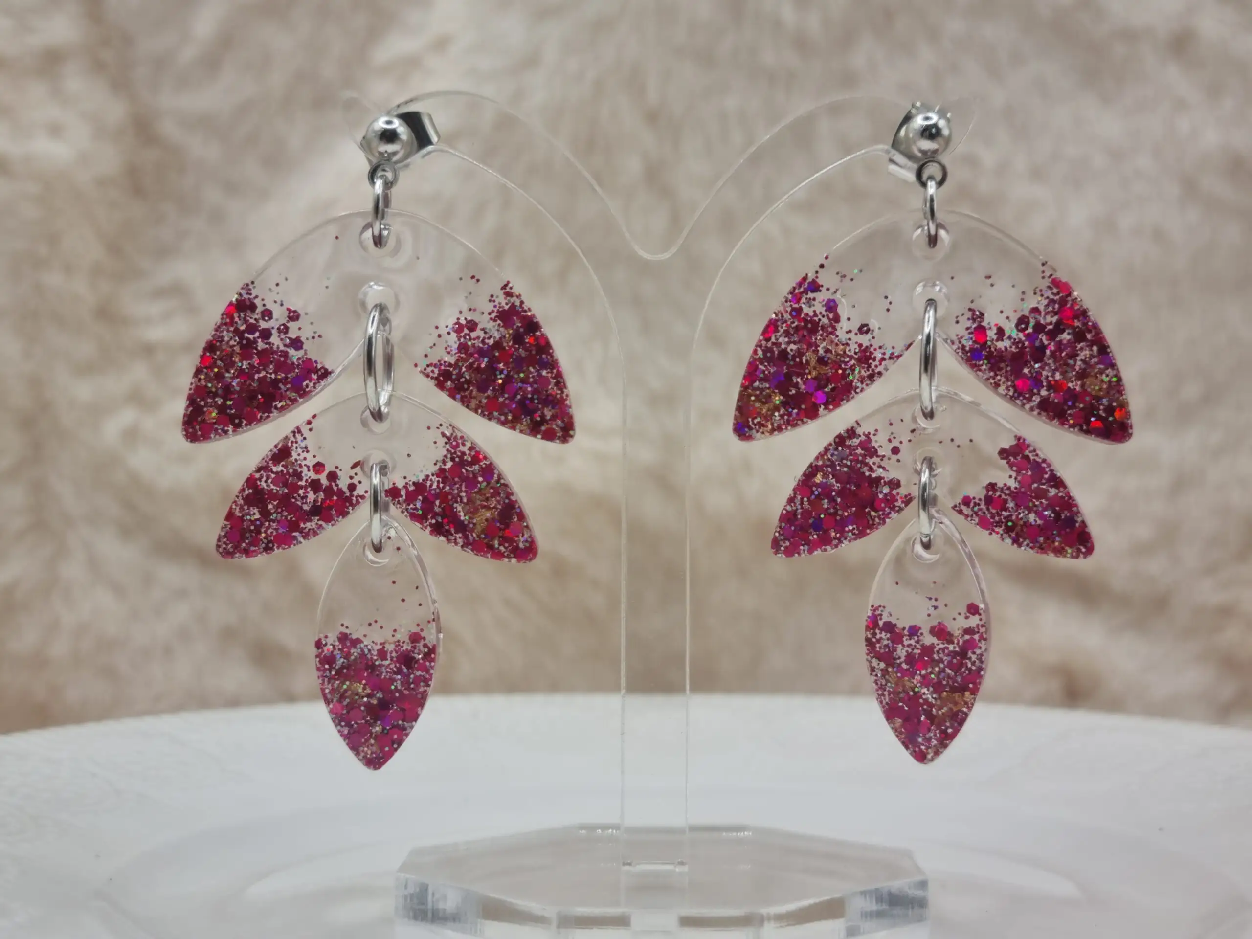 💫 Boucles d’oreilles pendantes articulées – L'élégance en mouvement ! 💫