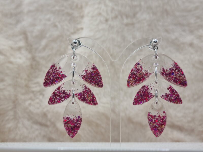 💫 Boucles d’oreilles pendantes articulées – L'élégance en mouvement ! 💫 – Image 6