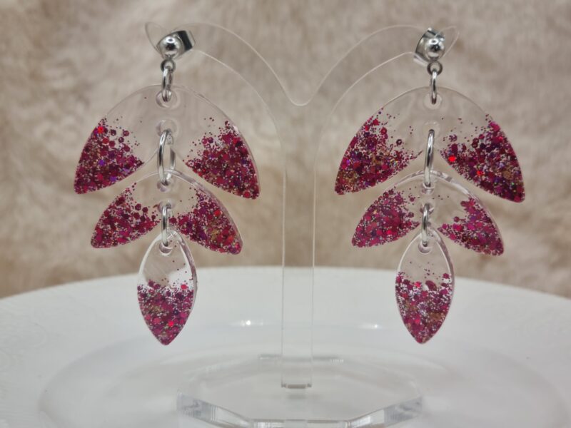 💫 Boucles d’oreilles pendantes articulées – L'élégance en mouvement ! 💫 – Image 7