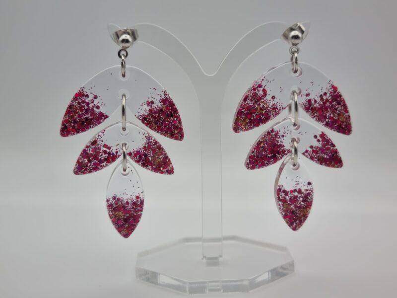 💫 Boucles d’oreilles pendantes articulées – L'élégance en mouvement ! 💫 – Image 3