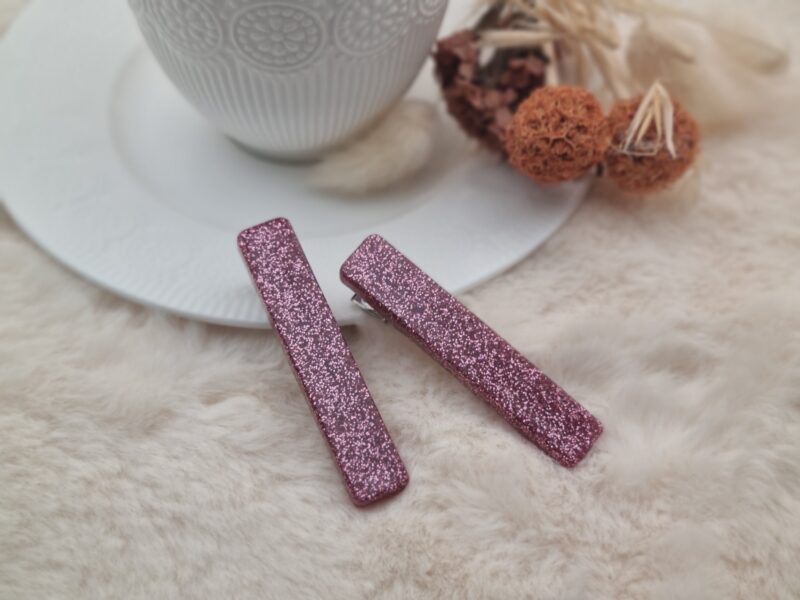 Barrette Cheveux Rectangle en Résine – Style, Couleurs & Éclat ✨