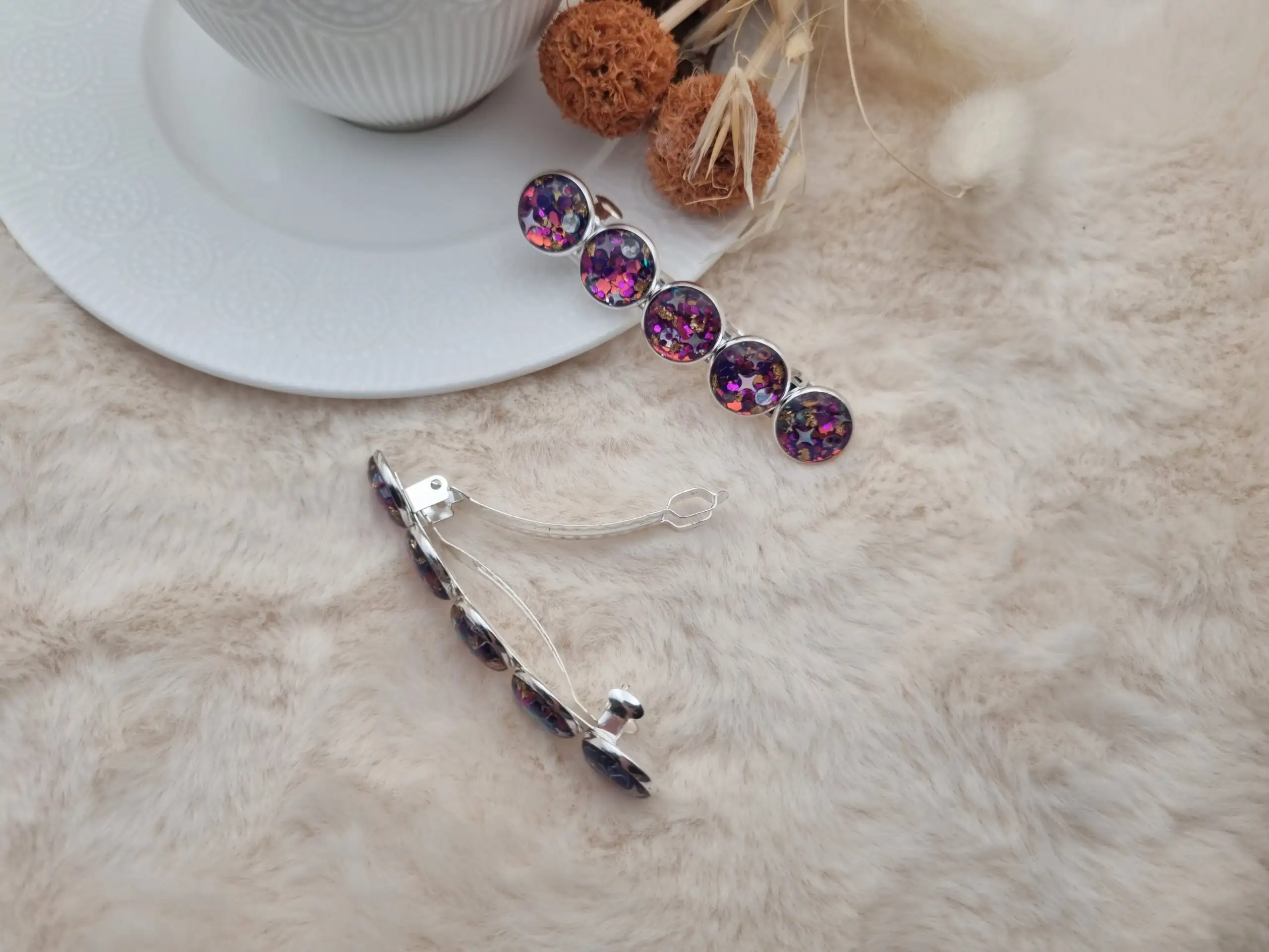 🌟 Barrette 5 Ronds - Un Accessoire Élégant pour Sublimer Votre Coiffure 🌟 – Image 2