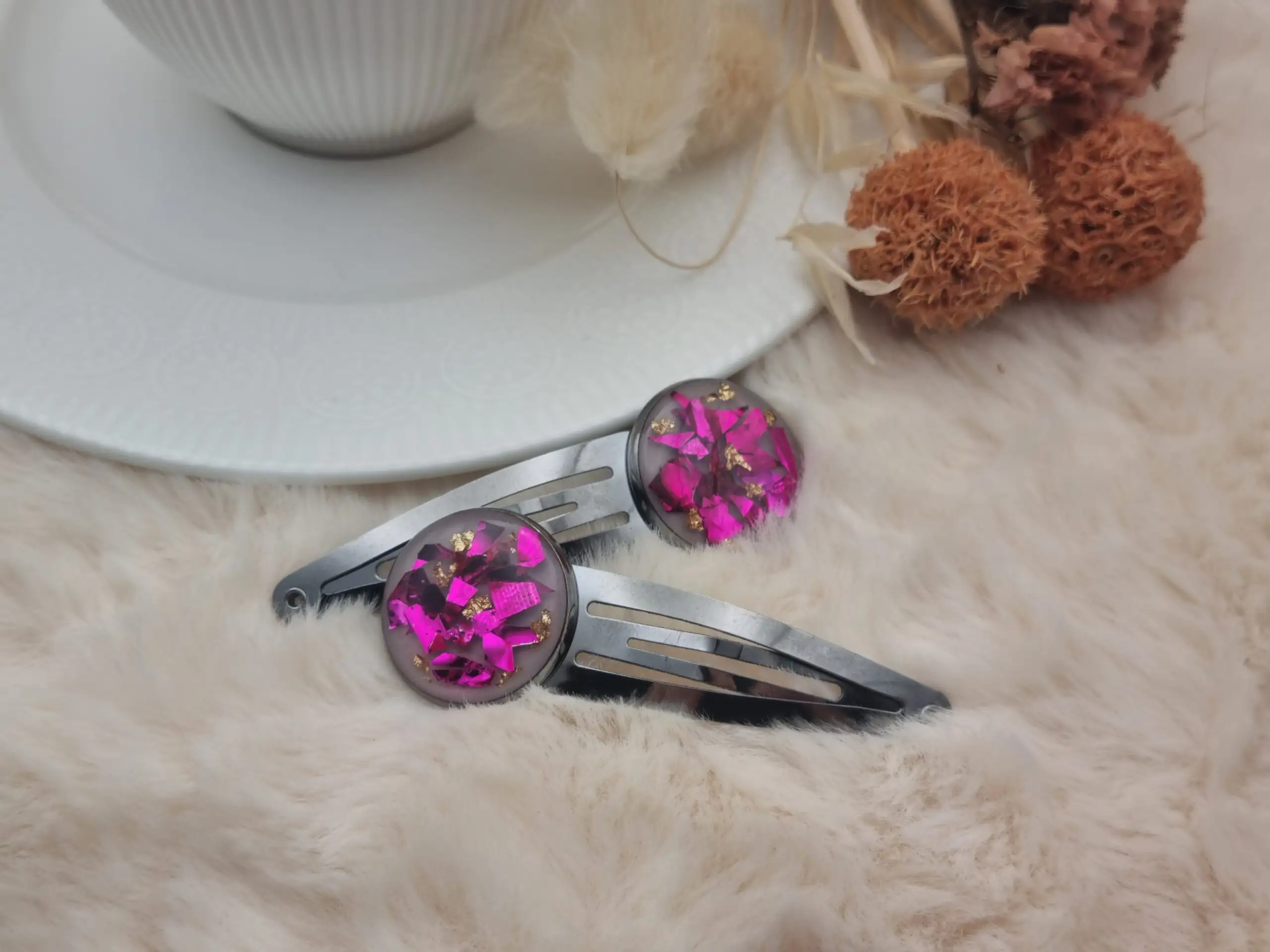 🌈 Barrettes - Grands Clips en Résine x2 🌈 – Image 4