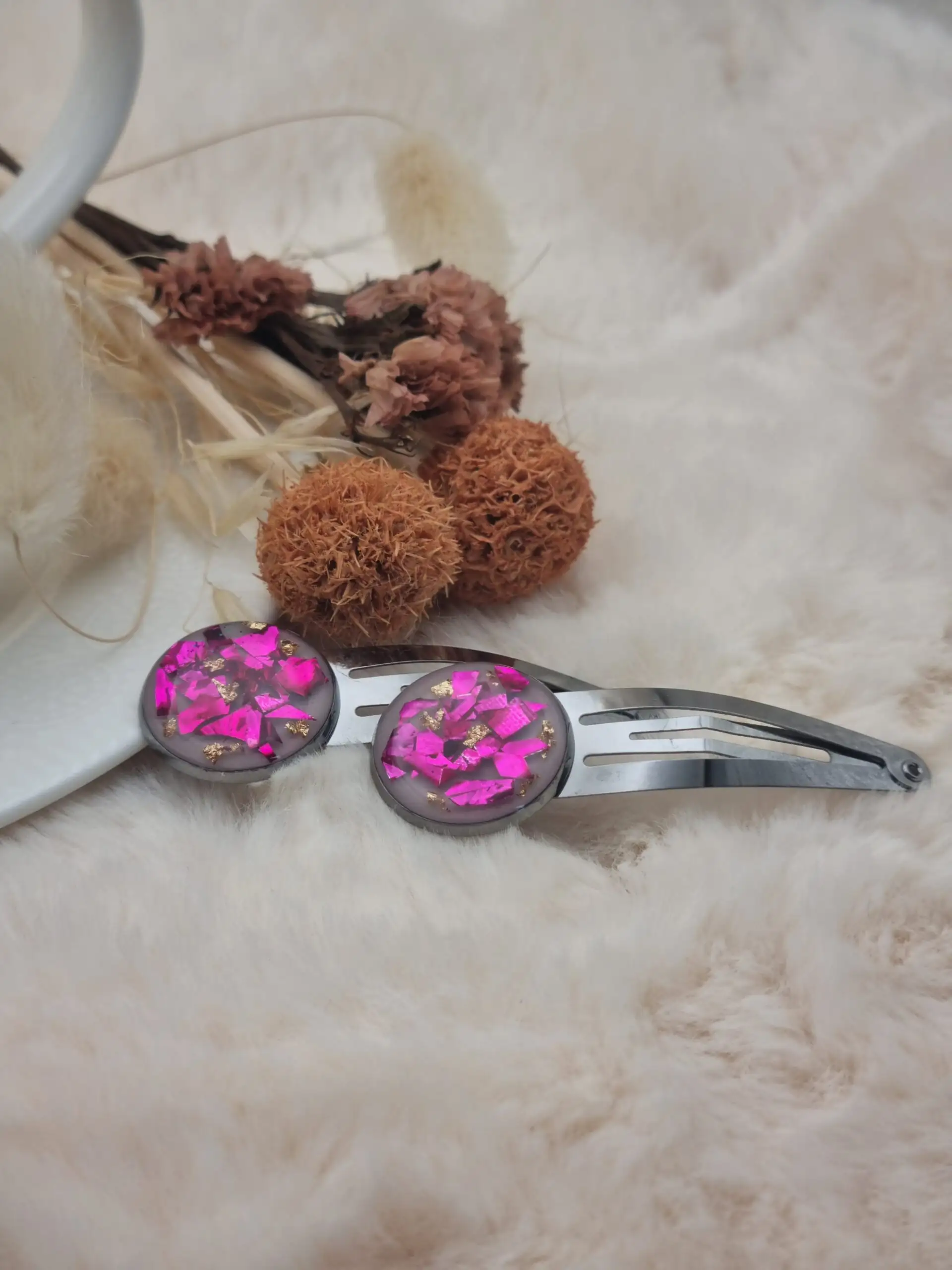 🌈 Barrettes - Grands Clips en Résine x2 🌈 – Image 3
