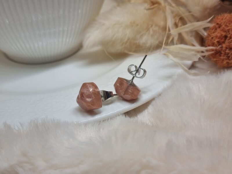 🌟 Puces d’oreilles à facettes - Élégance discrète ❤️ – Image 2