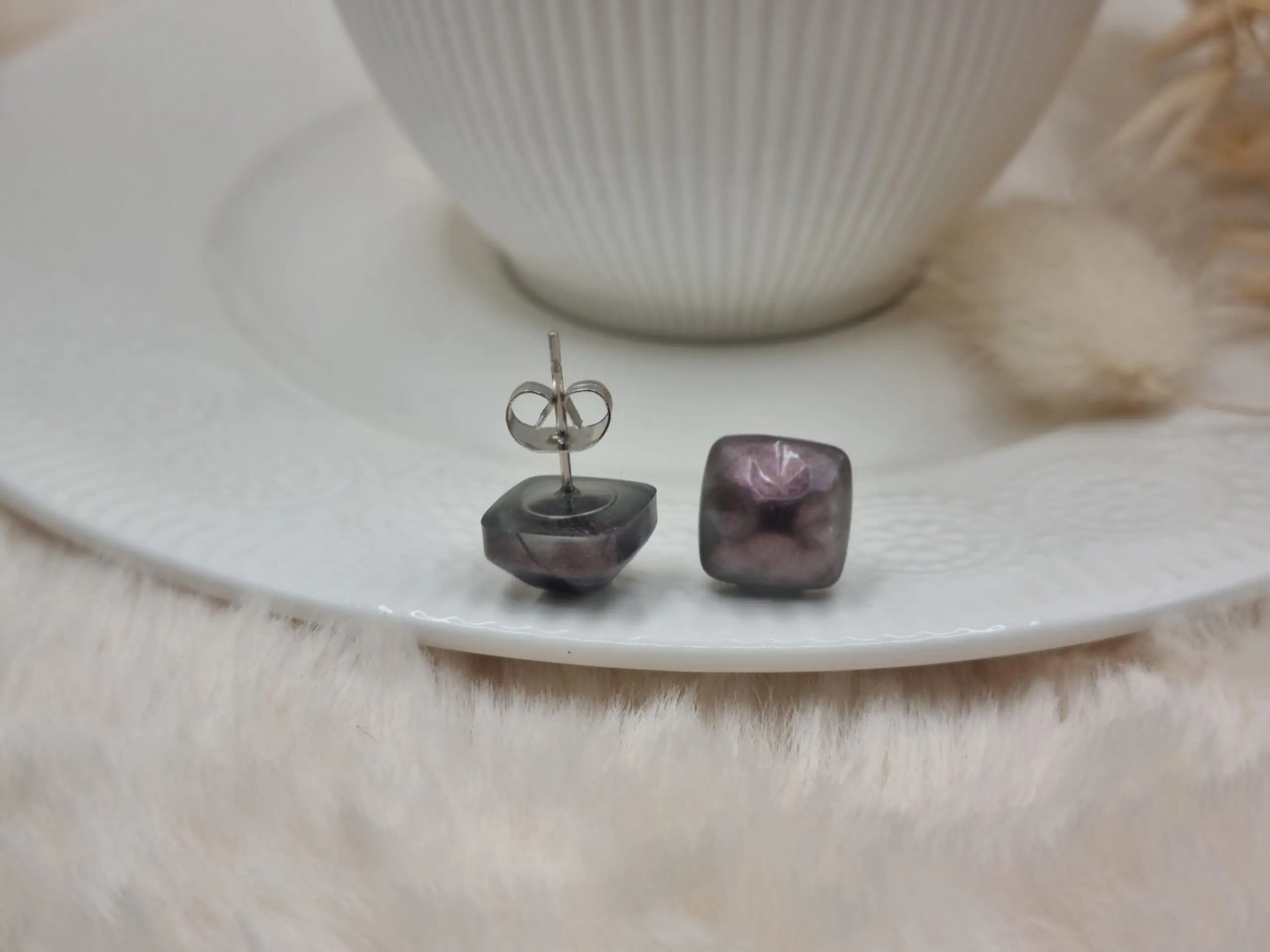 🌟 Puces d’oreilles à facettes - Élégance discrète 🌟 – Image 2