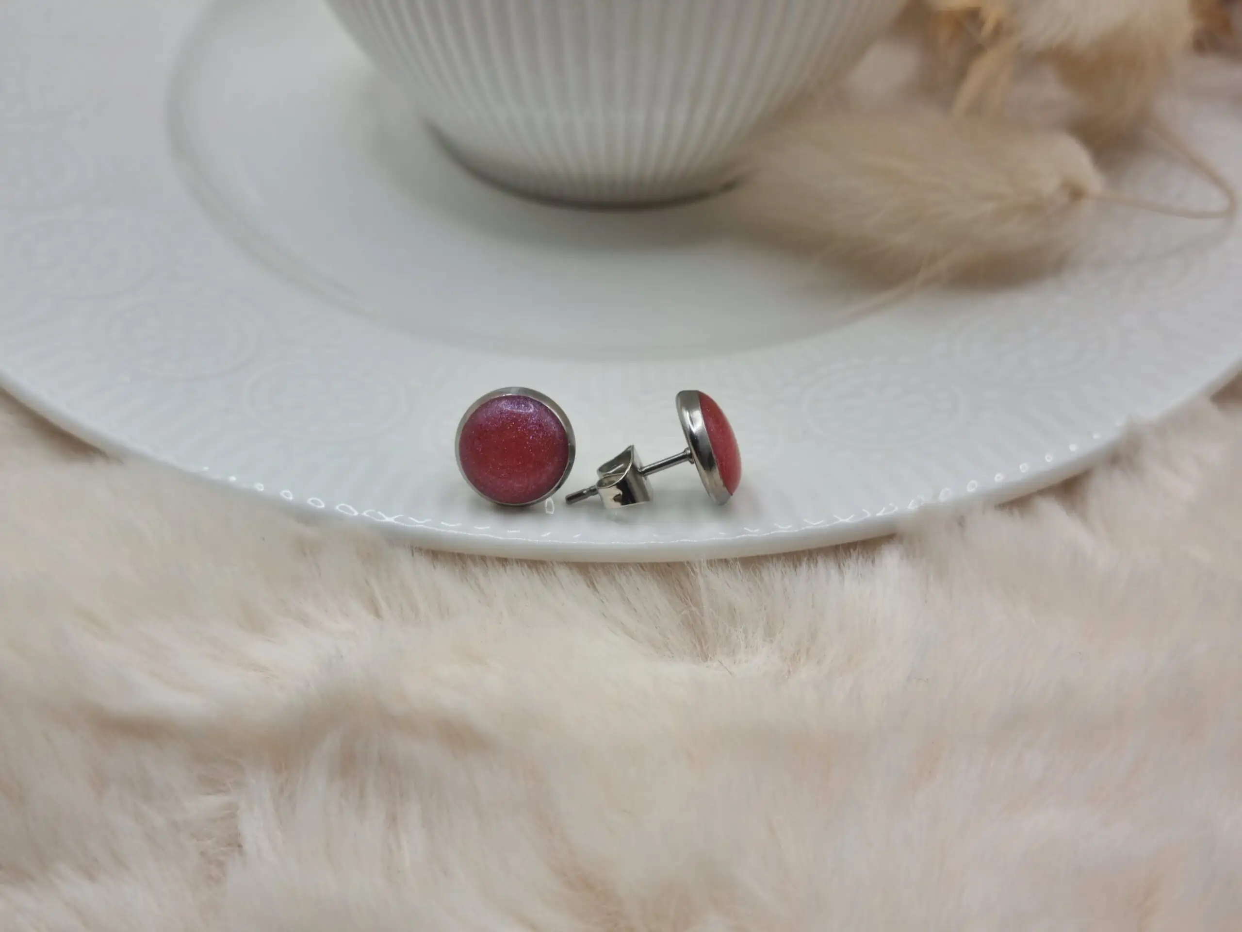 ✨ Boucles d'oreilles Cabochons - L'élégance discrète à porter au quotidien ! ✨