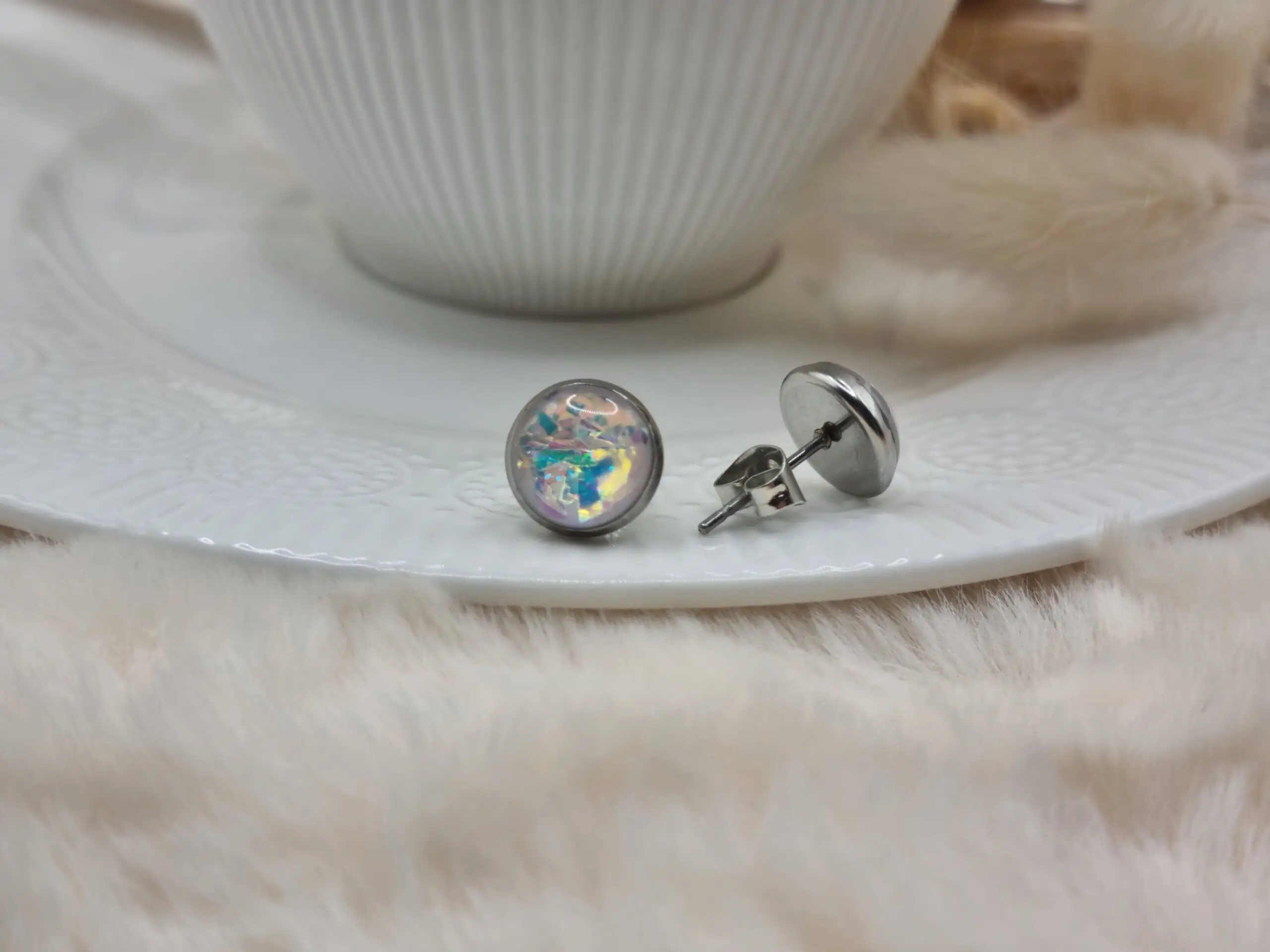 ✨ Boucles d'oreilles Cabochons - L'élégance discrète à porter au quotidien ! ✨
