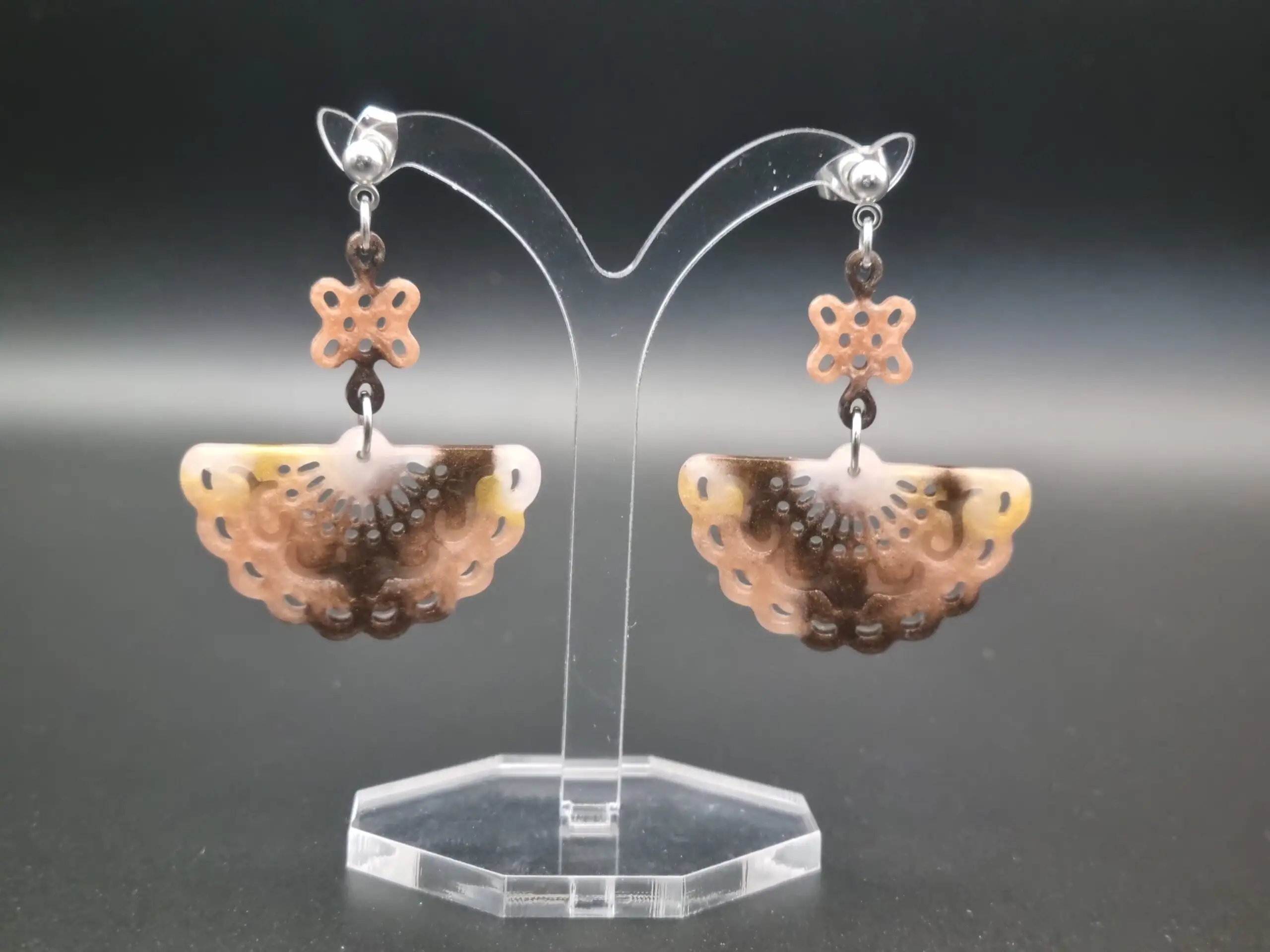 🌸 Boucles d’oreilles pendantes - Esprit Japon 🌸