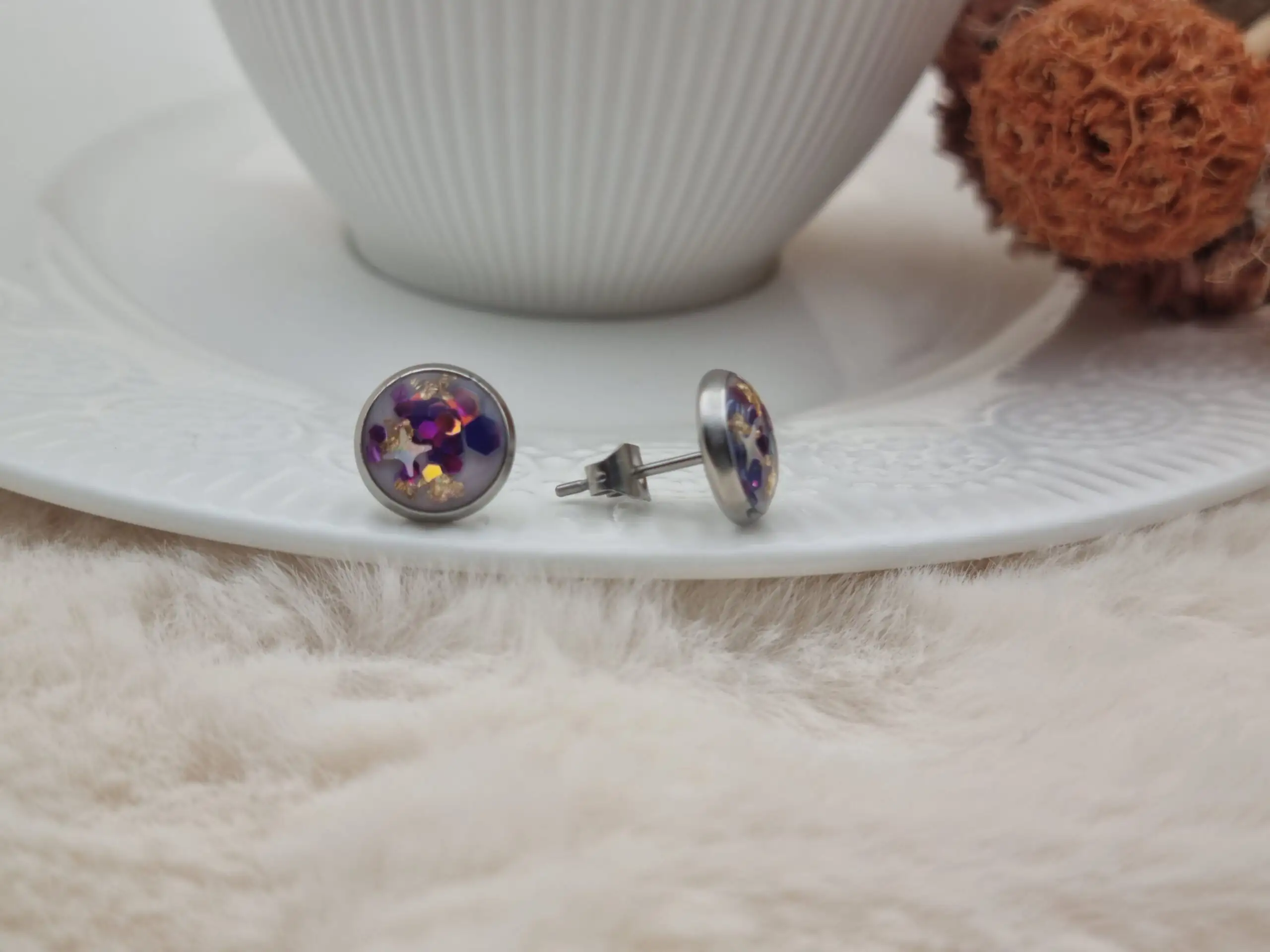 ✨ Boucles d'oreilles Cabochons - L'élégance discrète à porter au quotidien ! ✨