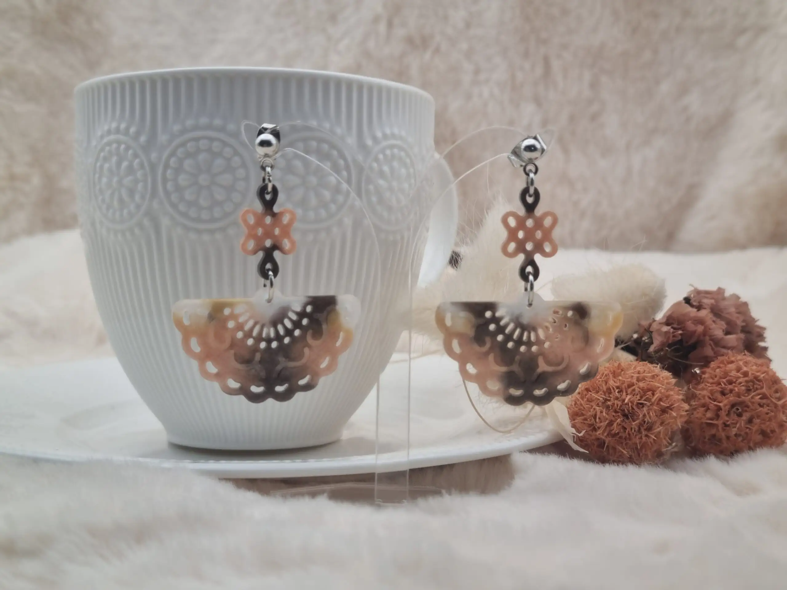 🌸 Boucles d’oreilles pendantes - Esprit Japon 🌸 – Image 2
