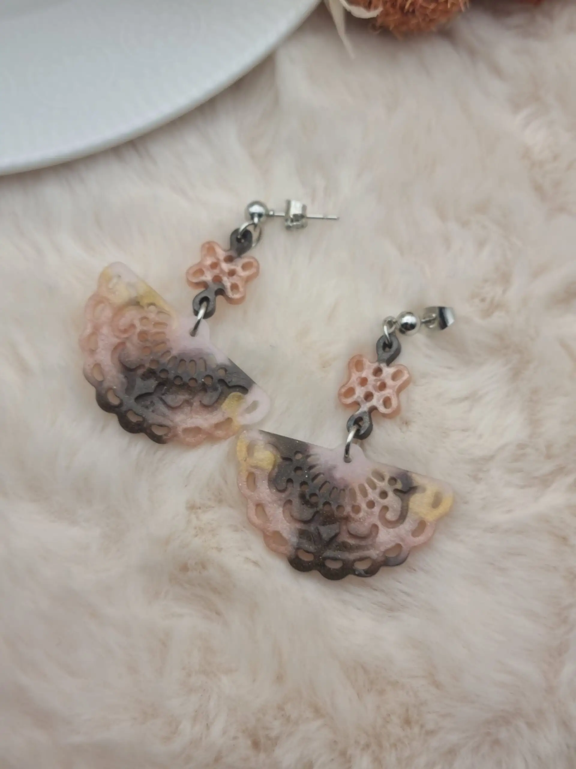 🌸 Boucles d’oreilles pendantes - Esprit Japon 🌸 – Image 3