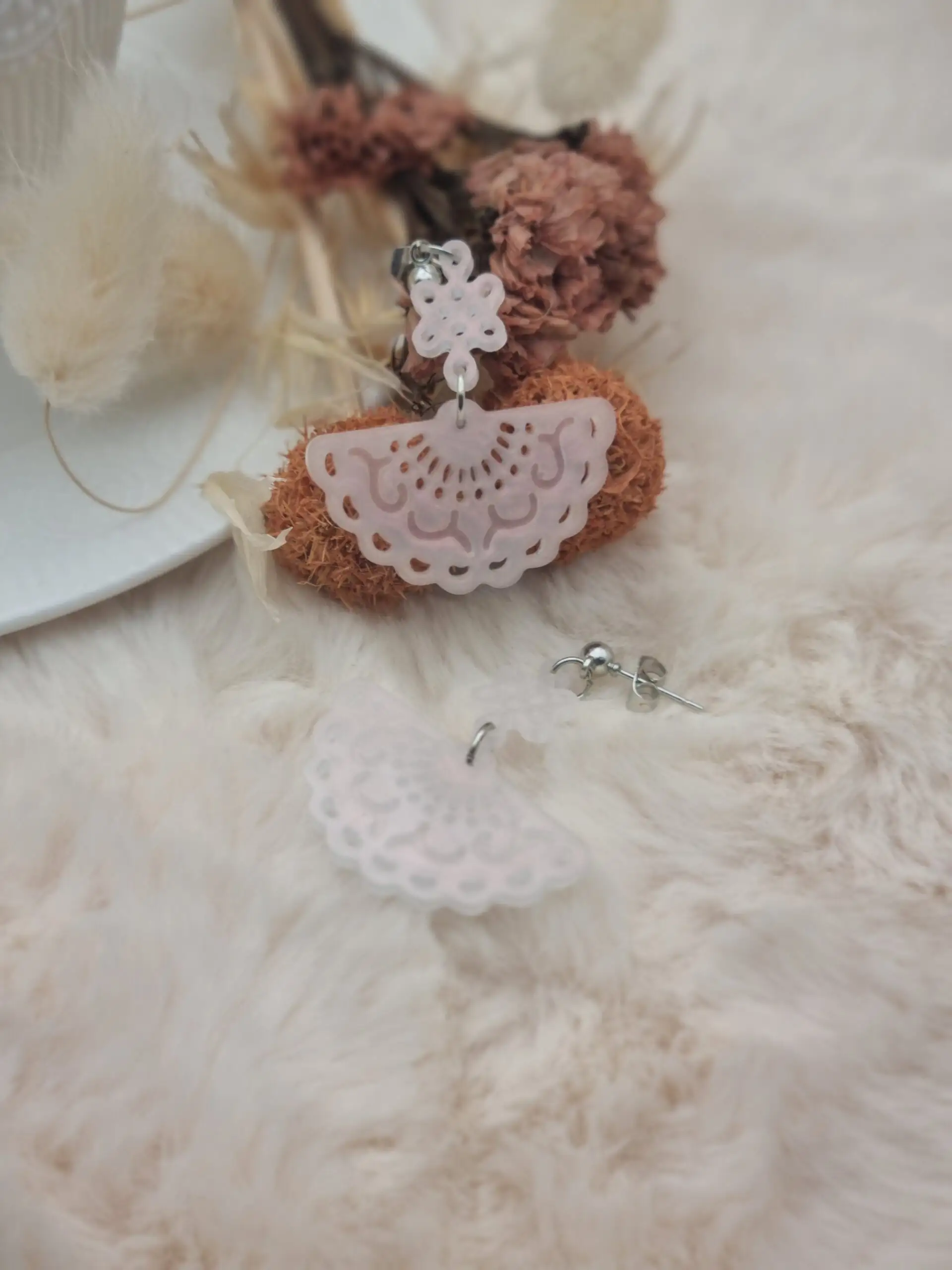 🌸 Boucles d’oreilles pendantes - Esprit Japon 🌸 – Image 2
