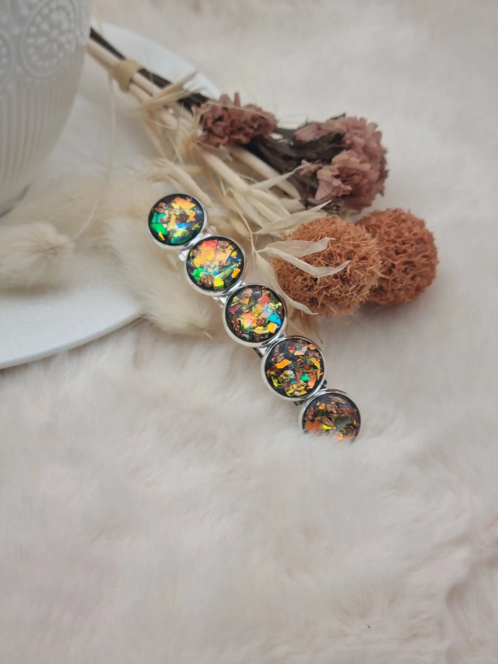 🌟 Barrette 5 Ronds - Un Accessoire Élégant pour Sublimer Votre Coiffure 🌟 – Image 4