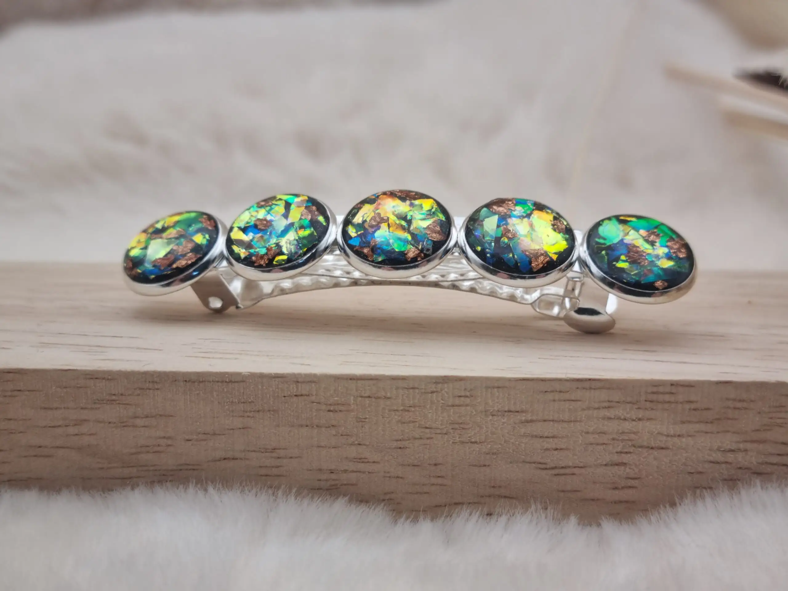 🌟 Barrette 5 Ronds - Un Accessoire Élégant pour Sublimer Votre Coiffure 🌟 – Image 2