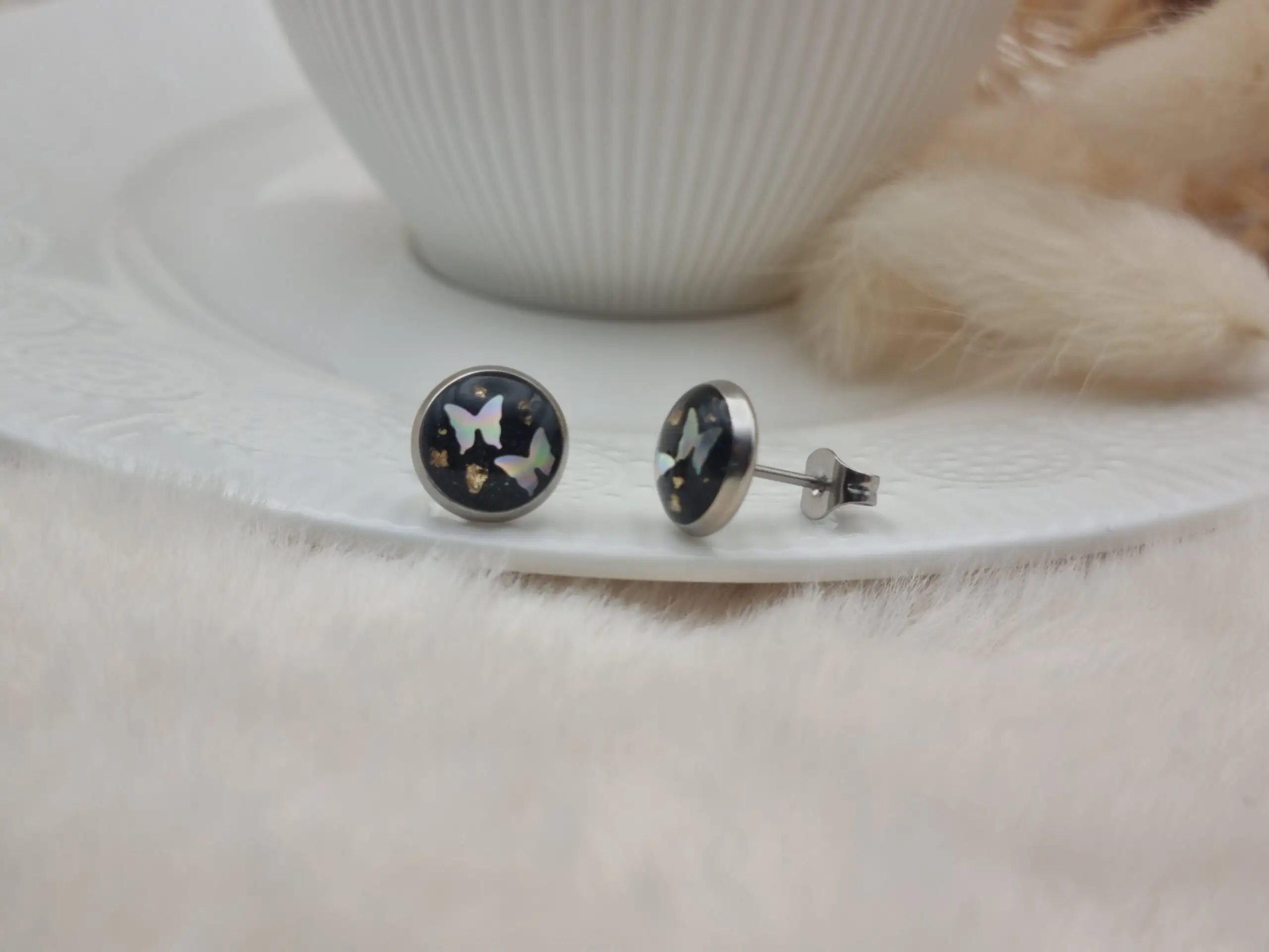 ✨ Boucles d'oreilles Cabochons - L'élégance discrète à porter au quotidien ! ✨