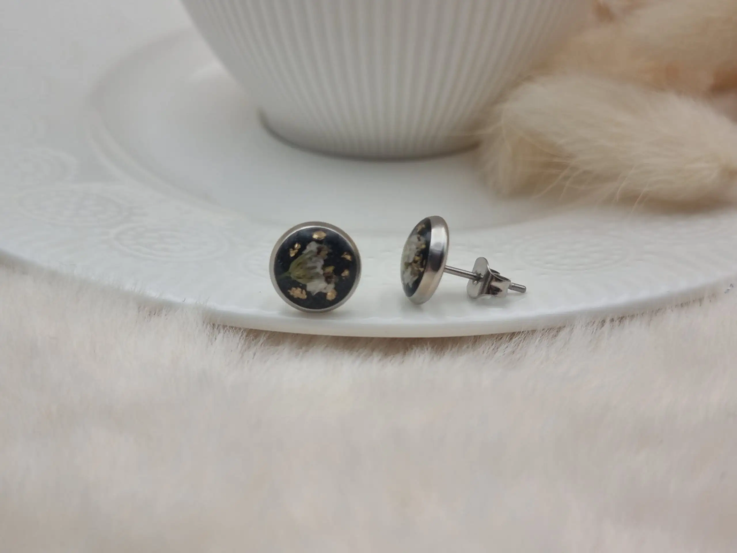✨ Boucles d'oreilles Cabochons - L'élégance discrète à porter au quotidien ! ✨