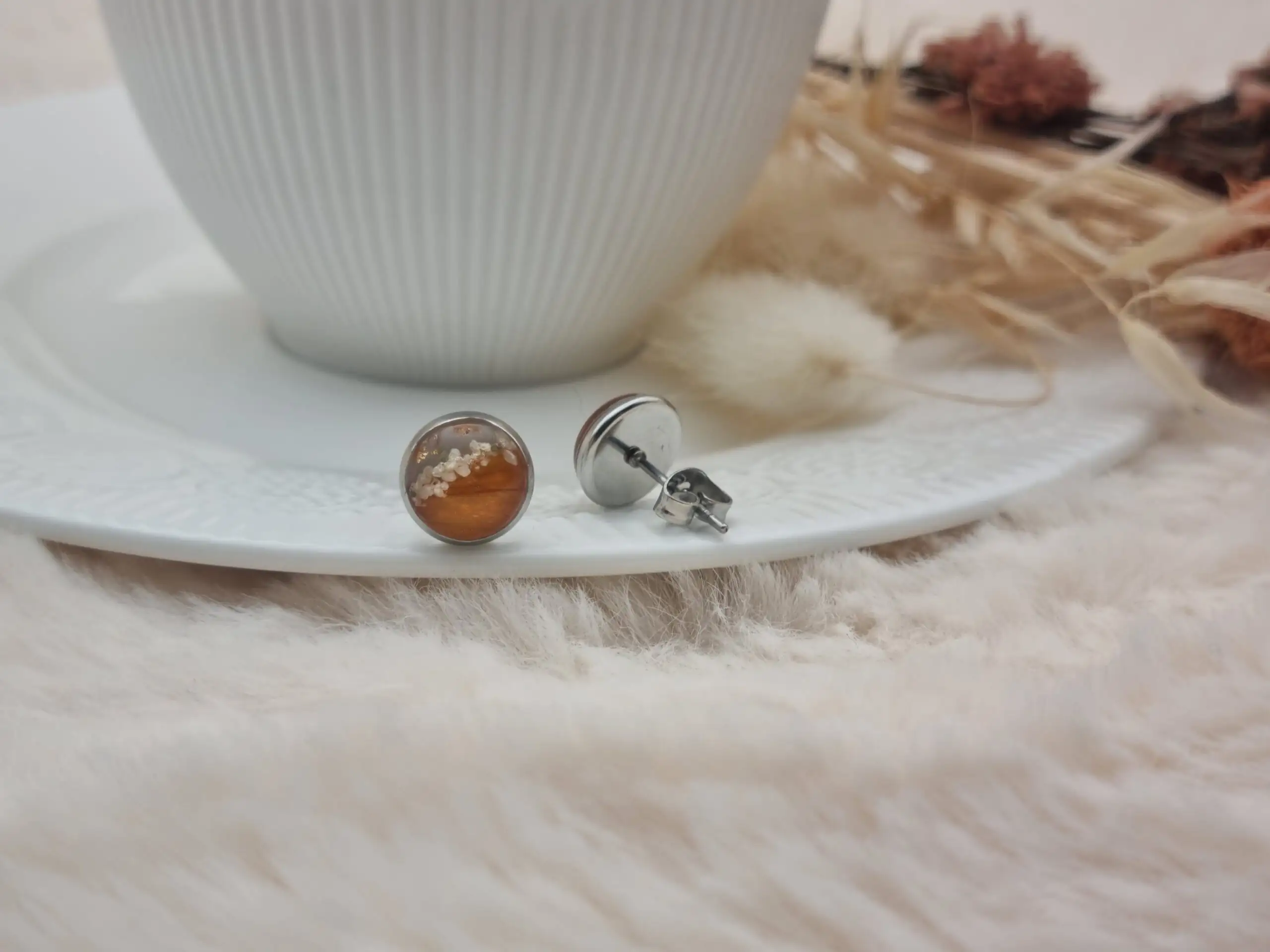 ✨ Boucles d'oreilles Cabochons - L'élégance discrète à porter au quotidien ! ✨
