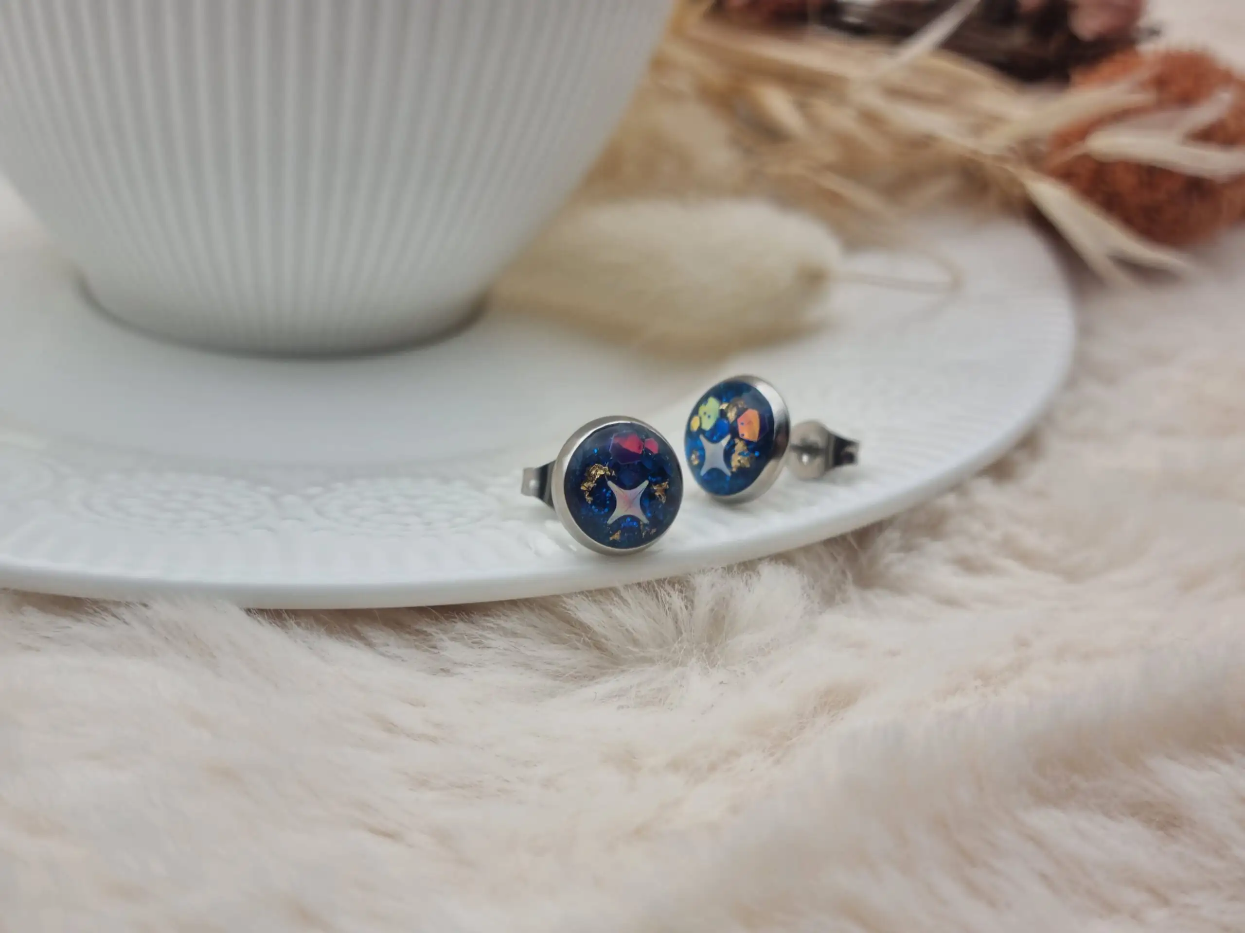 ✨ Boucles d'oreilles Cabochons - L'élégance discrète à porter au quotidien ! ✨