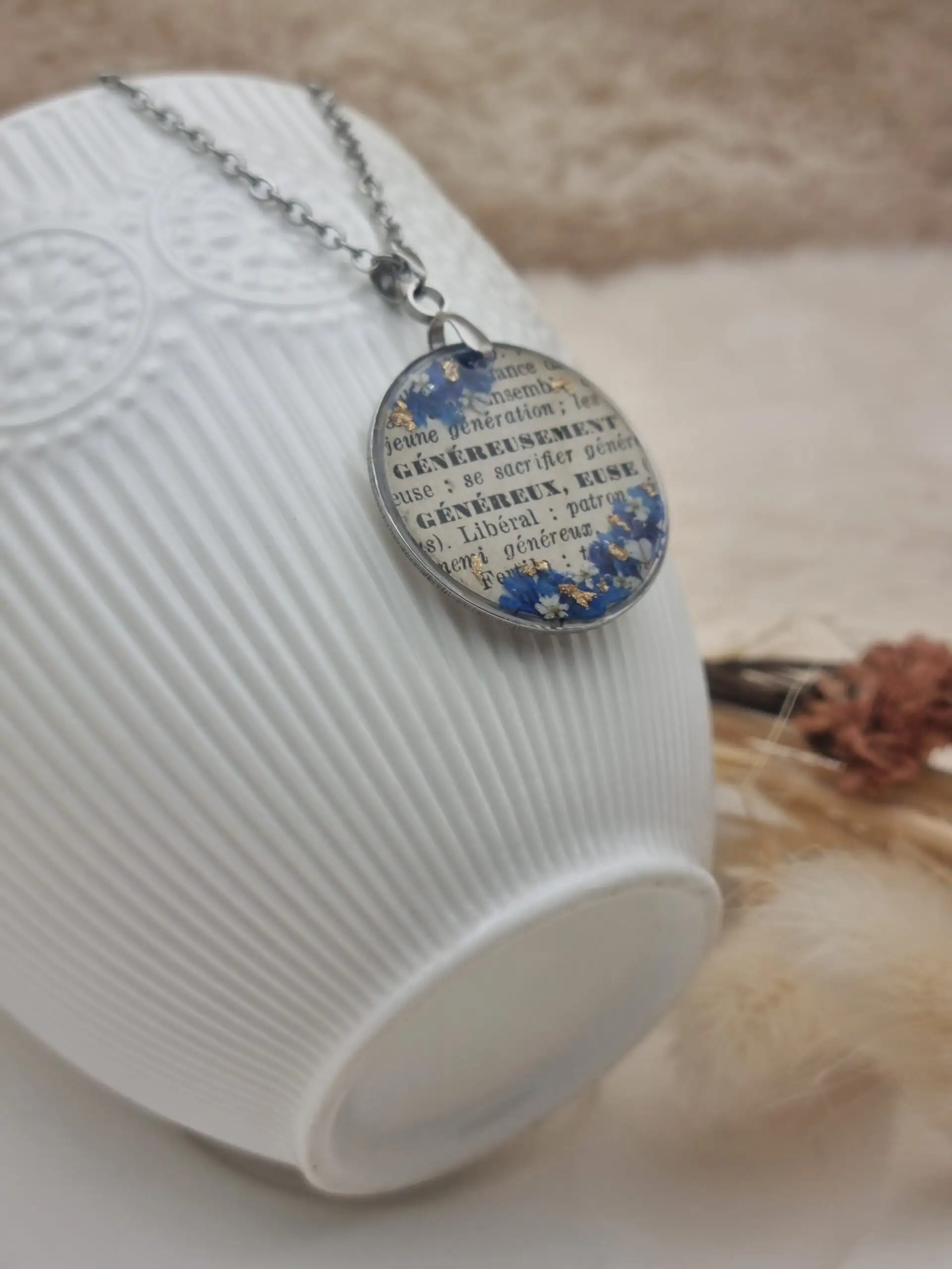 🌸 Pendentifs Poétiques - Mots Doux - Généreux-euse 🌸 – Image 4