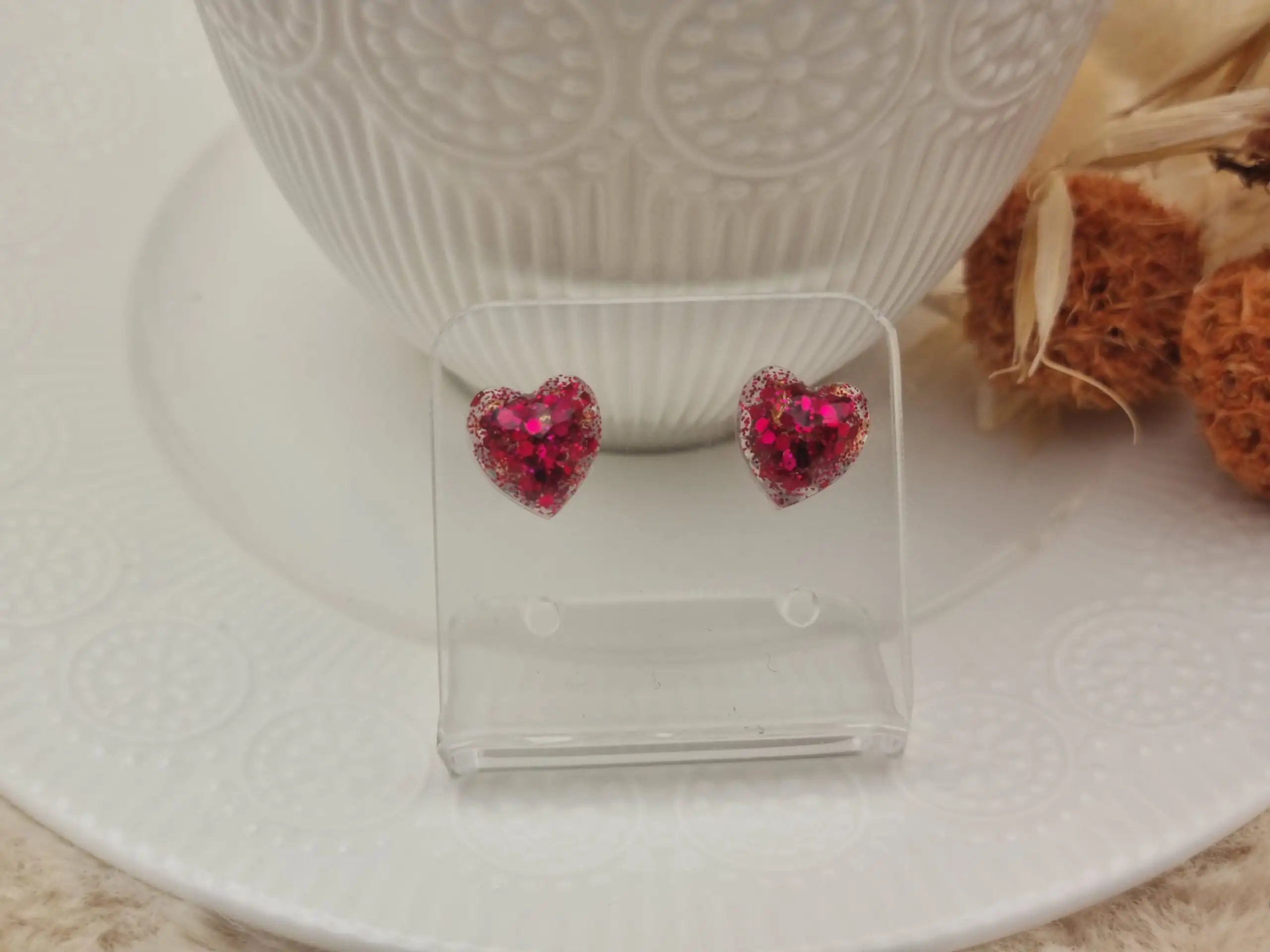 🌟 Puces d’oreilles à facettes - Élégance discrète ❤️