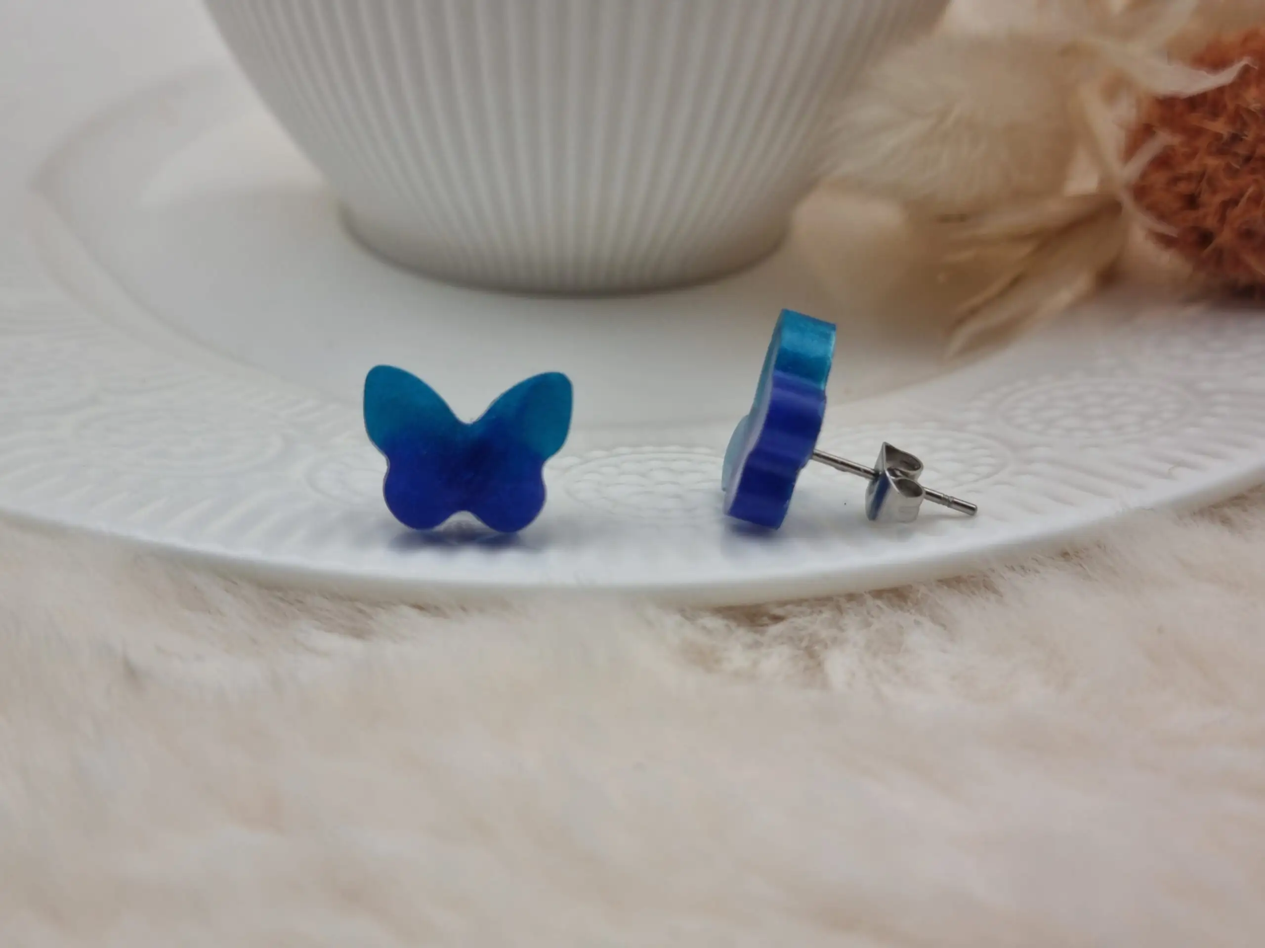 🌸 Puces d'oreilles Papillons – Élégance et Légèreté à Porter ! 🦋 – Image 2
