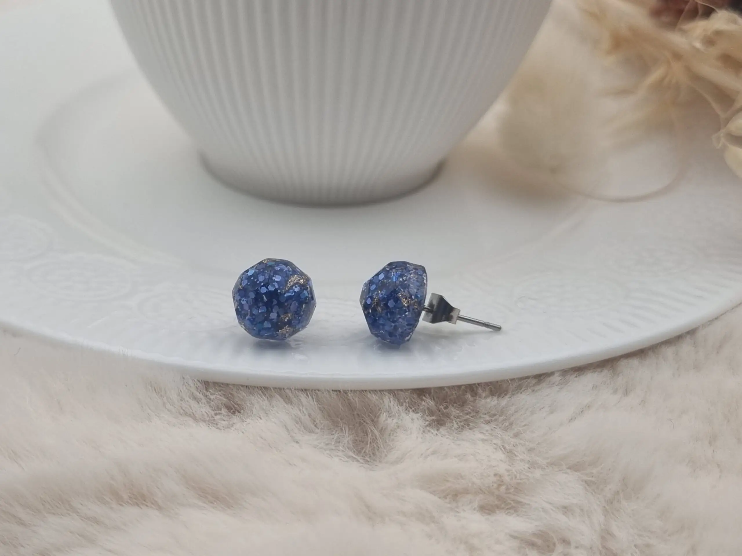 🌟 Puces d’oreilles à facettes - Élégance discrète 💎 – Image 2