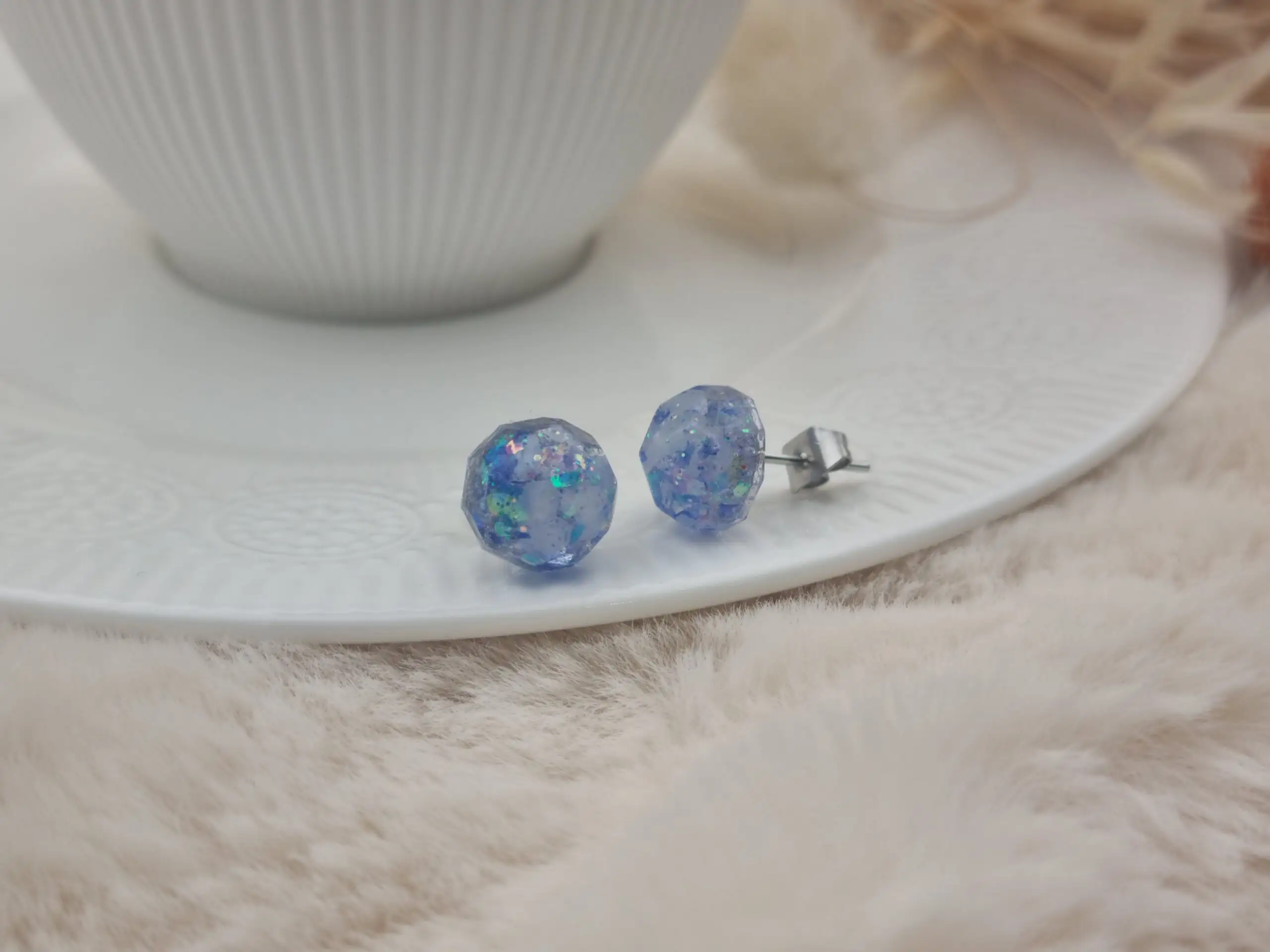 🌟 Puces d’oreilles à facettes - Élégance discrète 💎 – Image 2