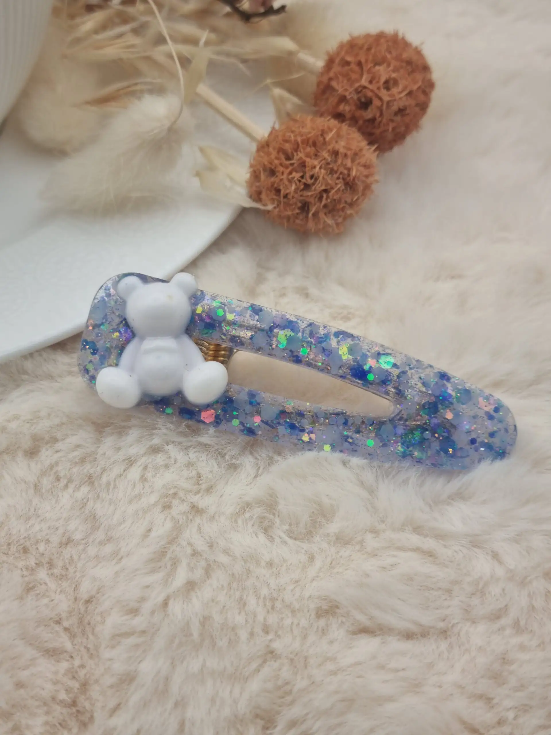 ✨ Barrette Cheveux Triangle Arrondie