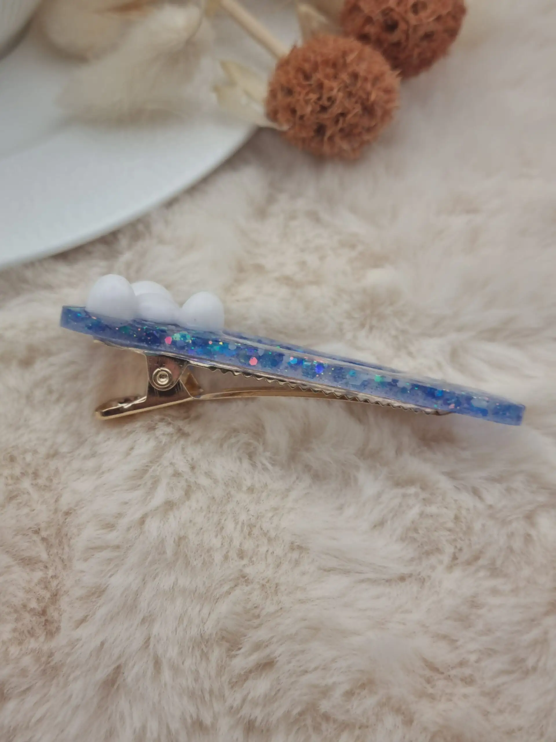 ✨ Barrette Cheveux Triangle Arrondie – Image 2