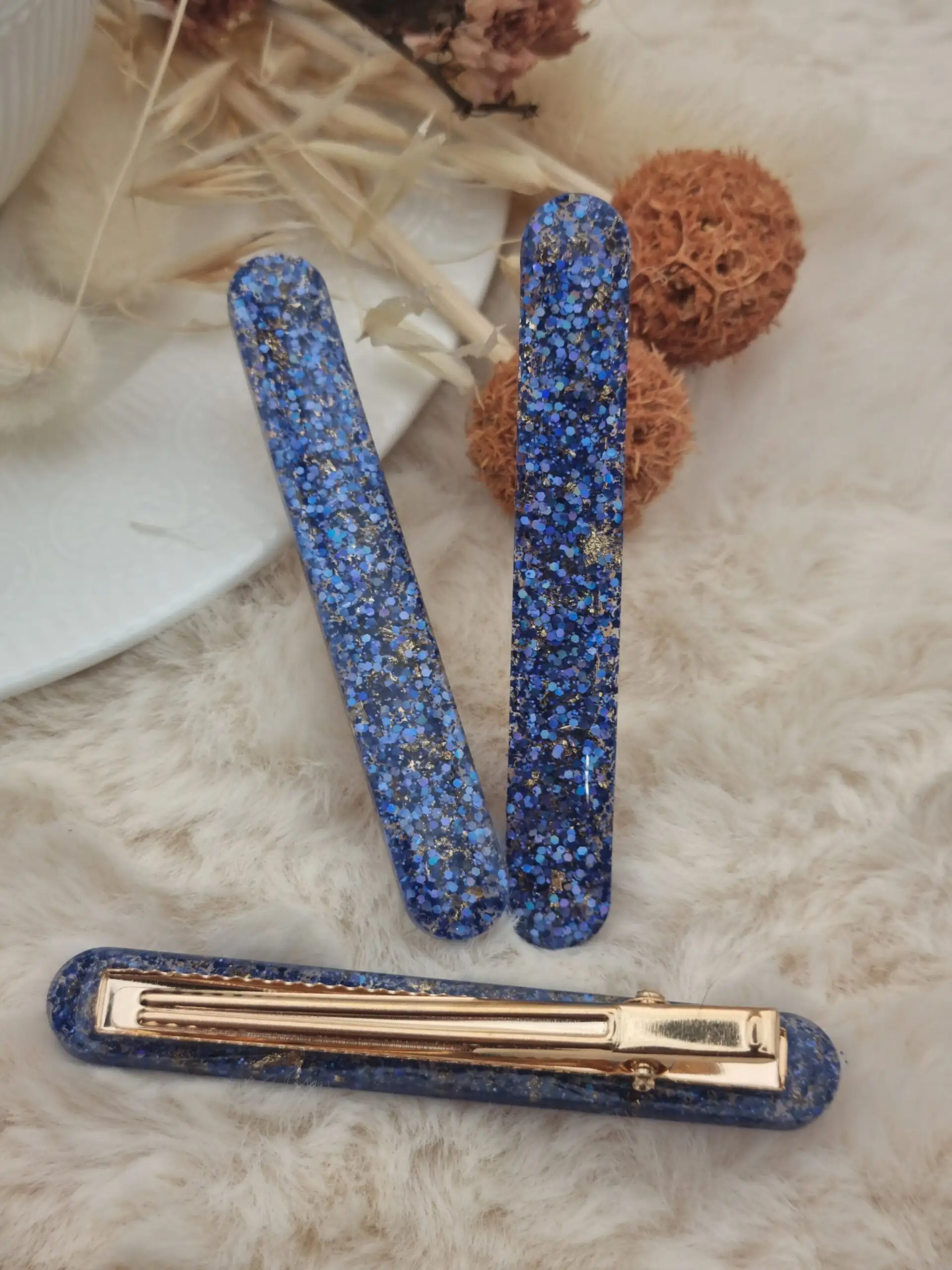 🌈 Barrette cheveux : rectangle fin arrondi 🌈 – Image 4