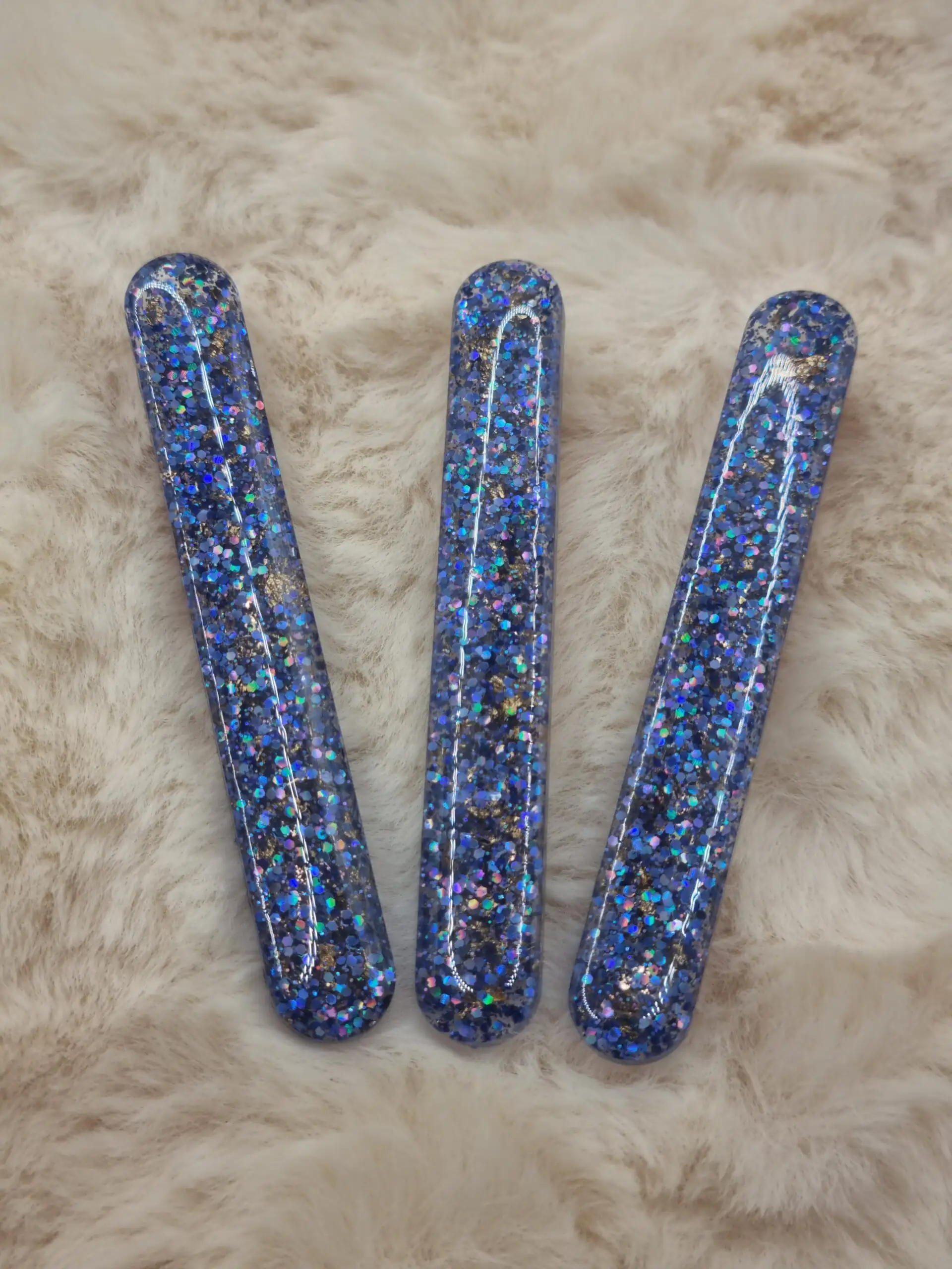 🌈 Barrette cheveux : rectangle fin arrondi 🌈 – Image 3