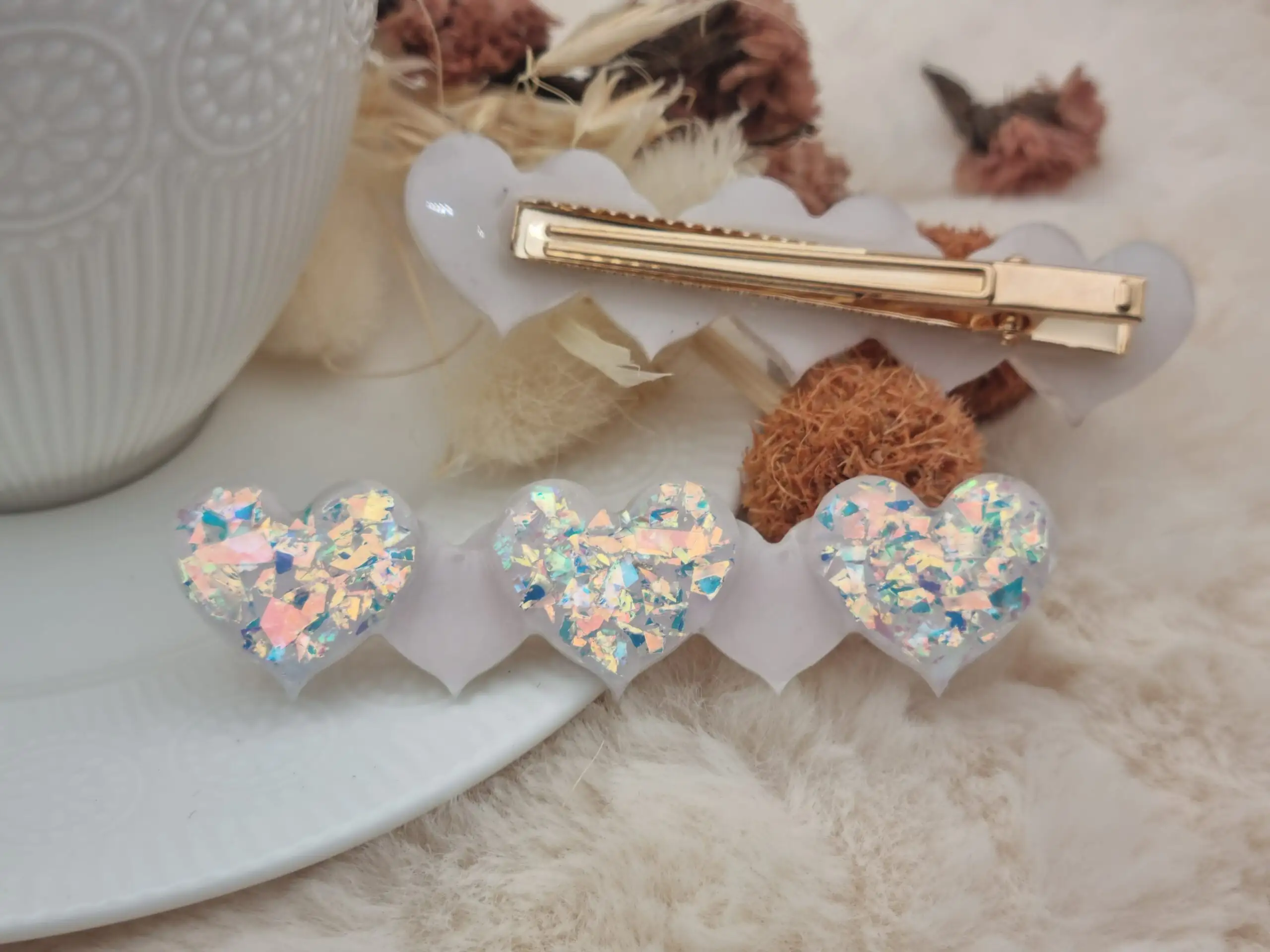 🎀 Pince "Cœurs" : Élégance et Douceur 💕 – Image 2