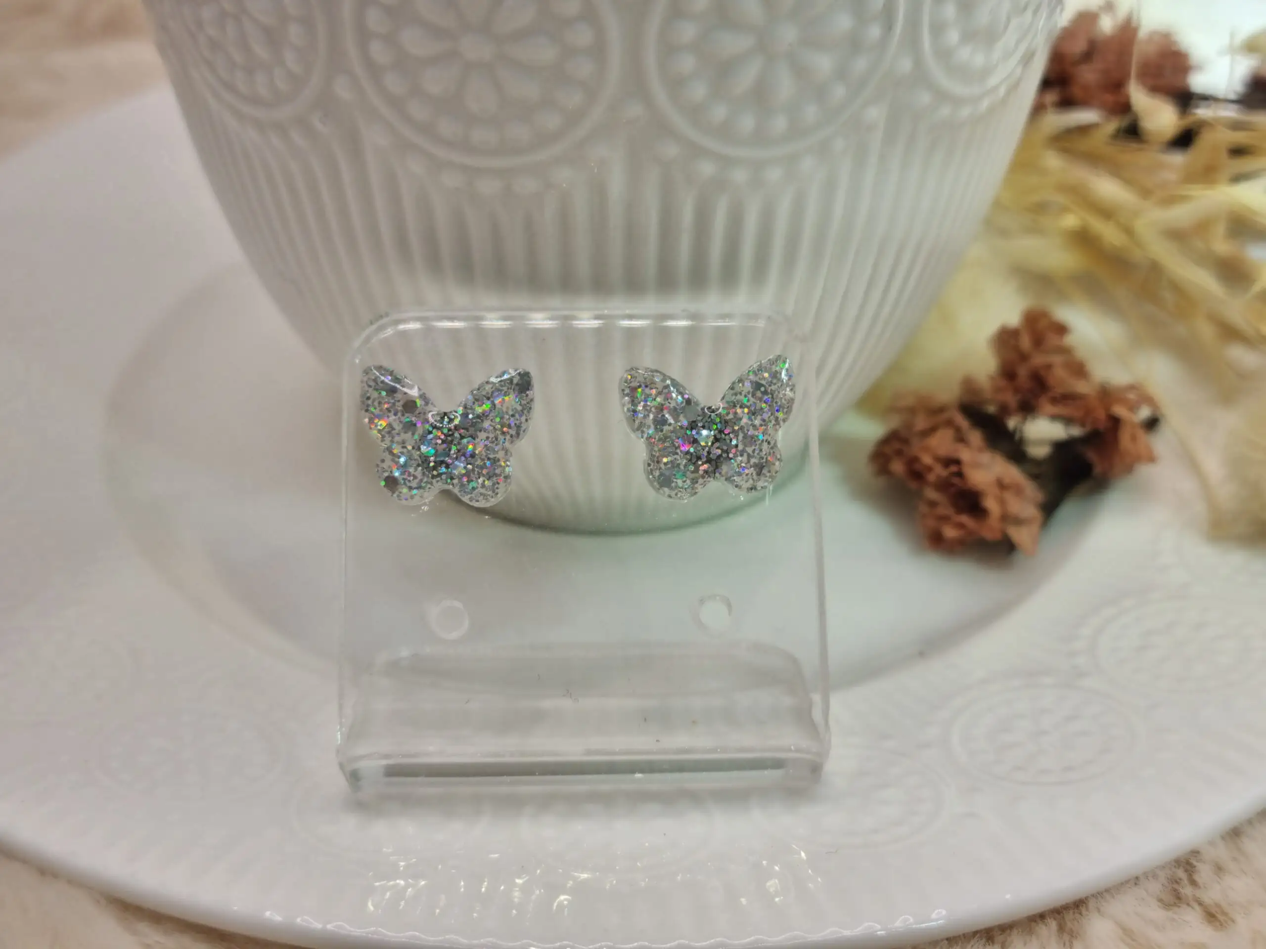 🌸 Puces d'oreilles Papillons – Élégance et Légèreté à Porter ! 🦋 – Image 3
