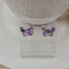 🌸 Puces d'oreilles Papillons – Élégance et Légèreté à Porter ! 🦋