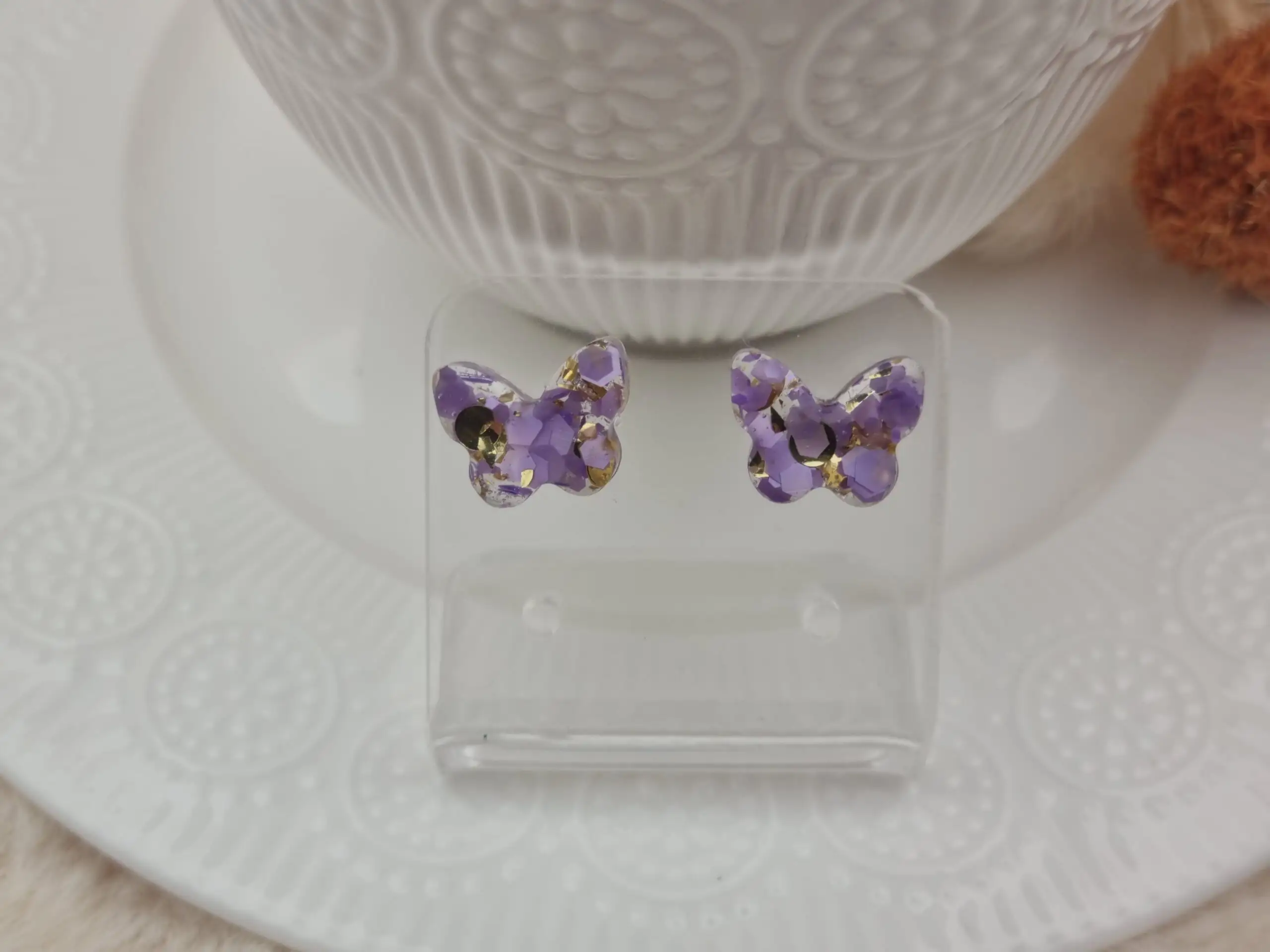 🌸 Puces d'oreilles Papillons – Élégance et Légèreté à Porter ! 🦋
