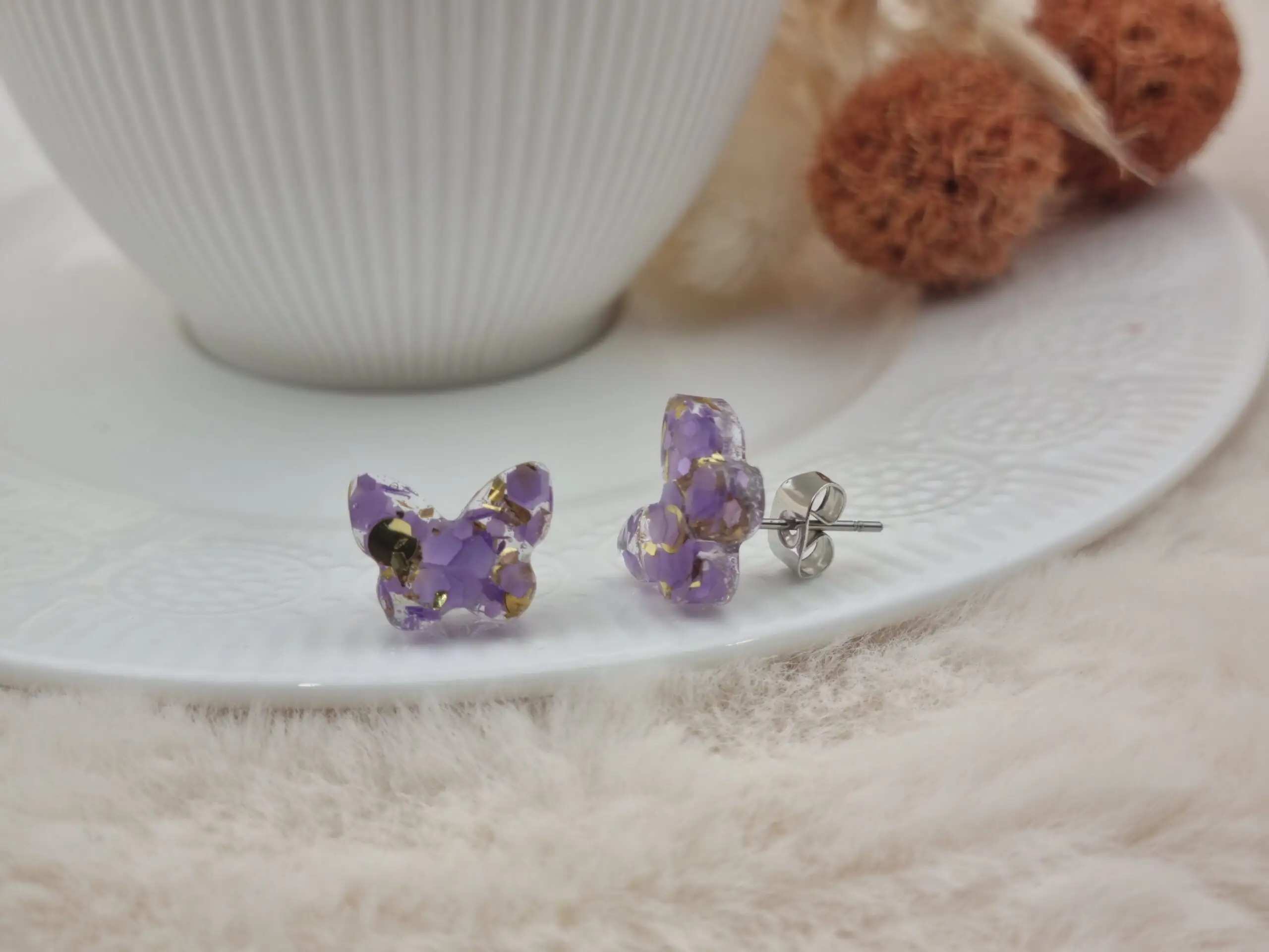 🌸 Puces d'oreilles Papillons – Élégance et Légèreté à Porter ! 🦋 – Image 3
