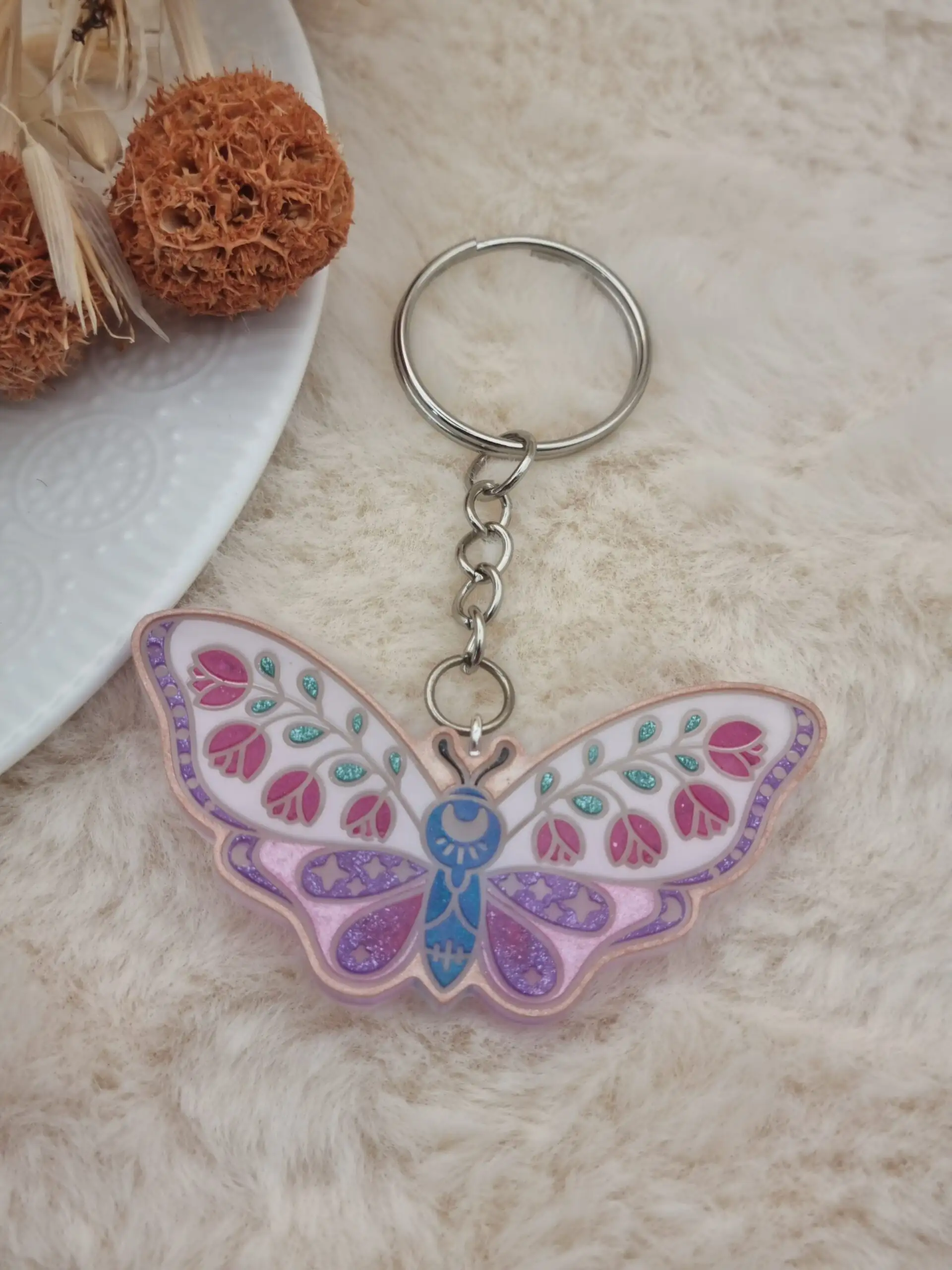 🦋 Porte-clé "Papillon" : Douceur et Élégance 🦋 – Image 4