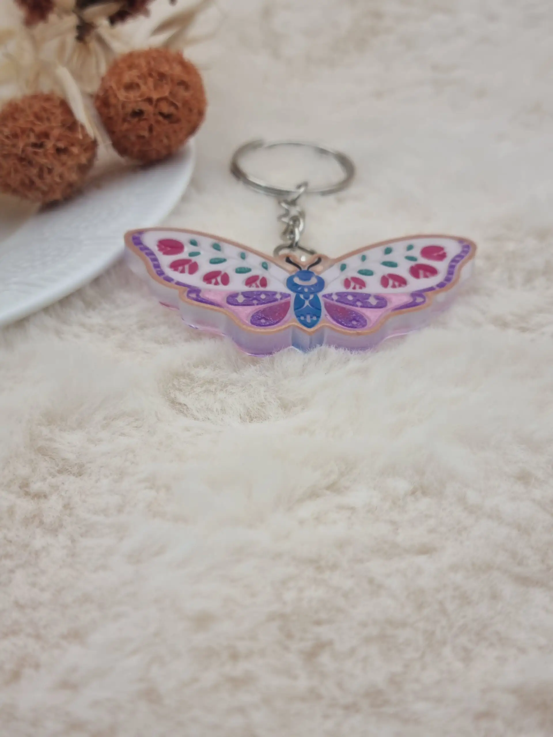 🦋 Porte-clé "Papillon" : Douceur et Élégance 🦋 – Image 5