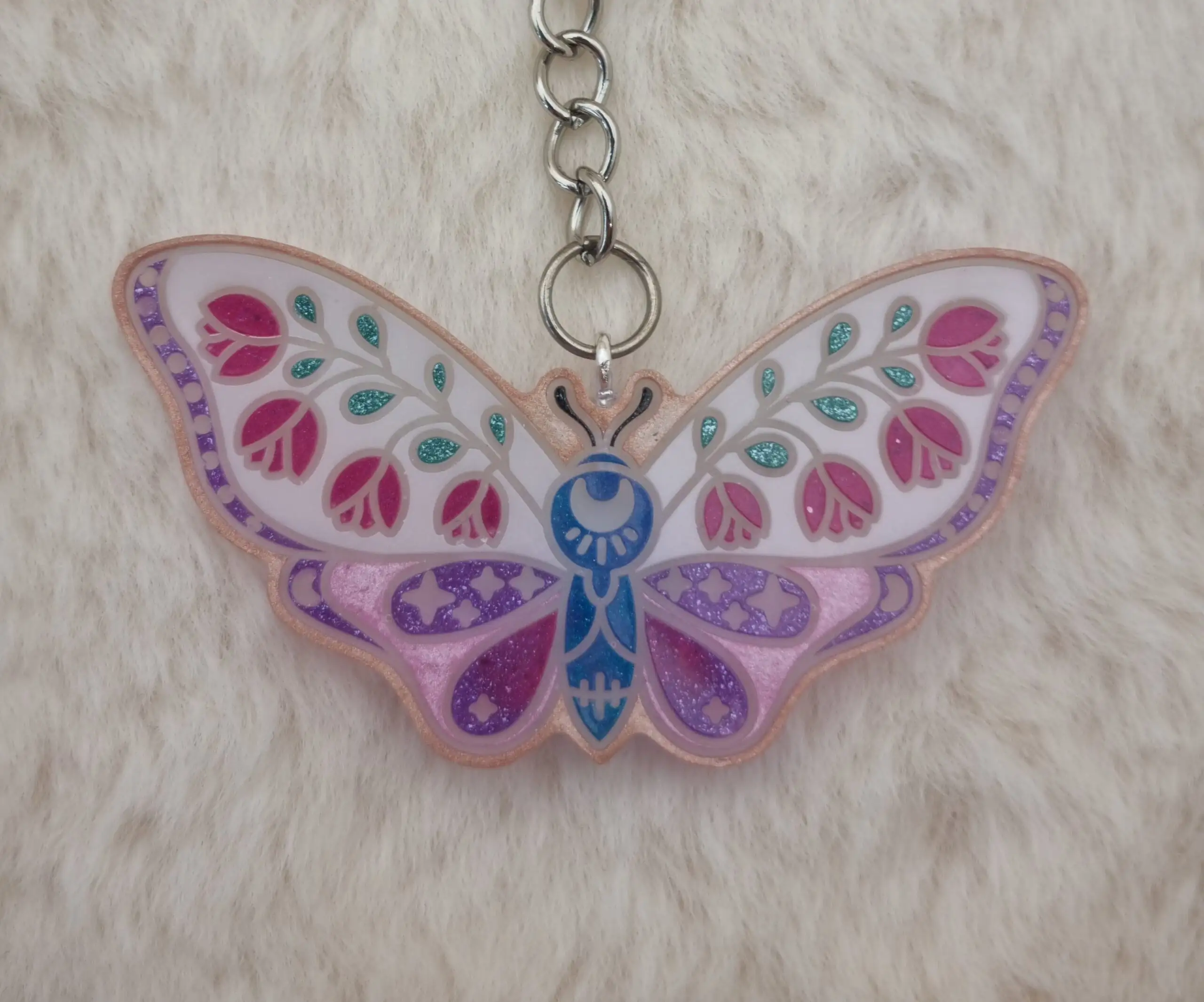🦋 Porte-clé "Papillon" : Douceur et Élégance 🦋