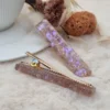 Barrette Cheveux Rectangle en Résine – Style, Couleurs & Éclat ✨