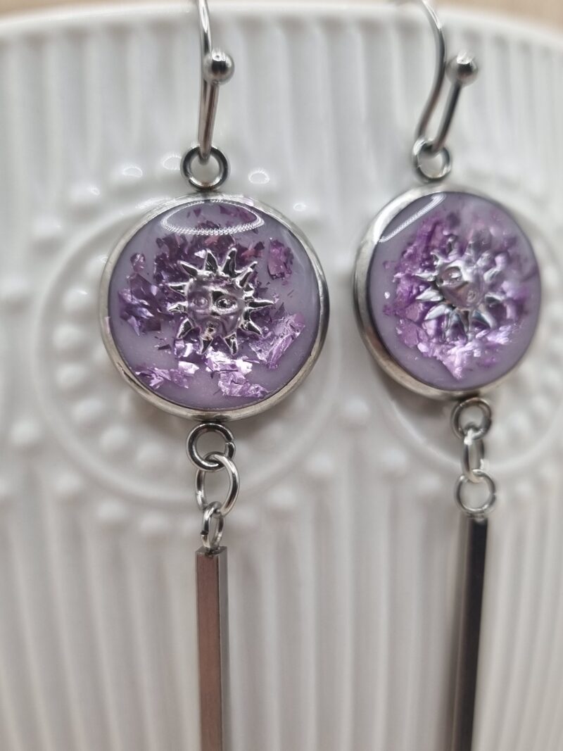 ✨ Boucles d'oreilles Cabochons Pendantes - L'élégance discrète à porter au quotidien ! ✨