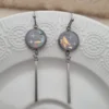 ✨ Boucles d'oreilles Cabochons Pendantes - L'élégance discrète à porter au quotidien ! ✨