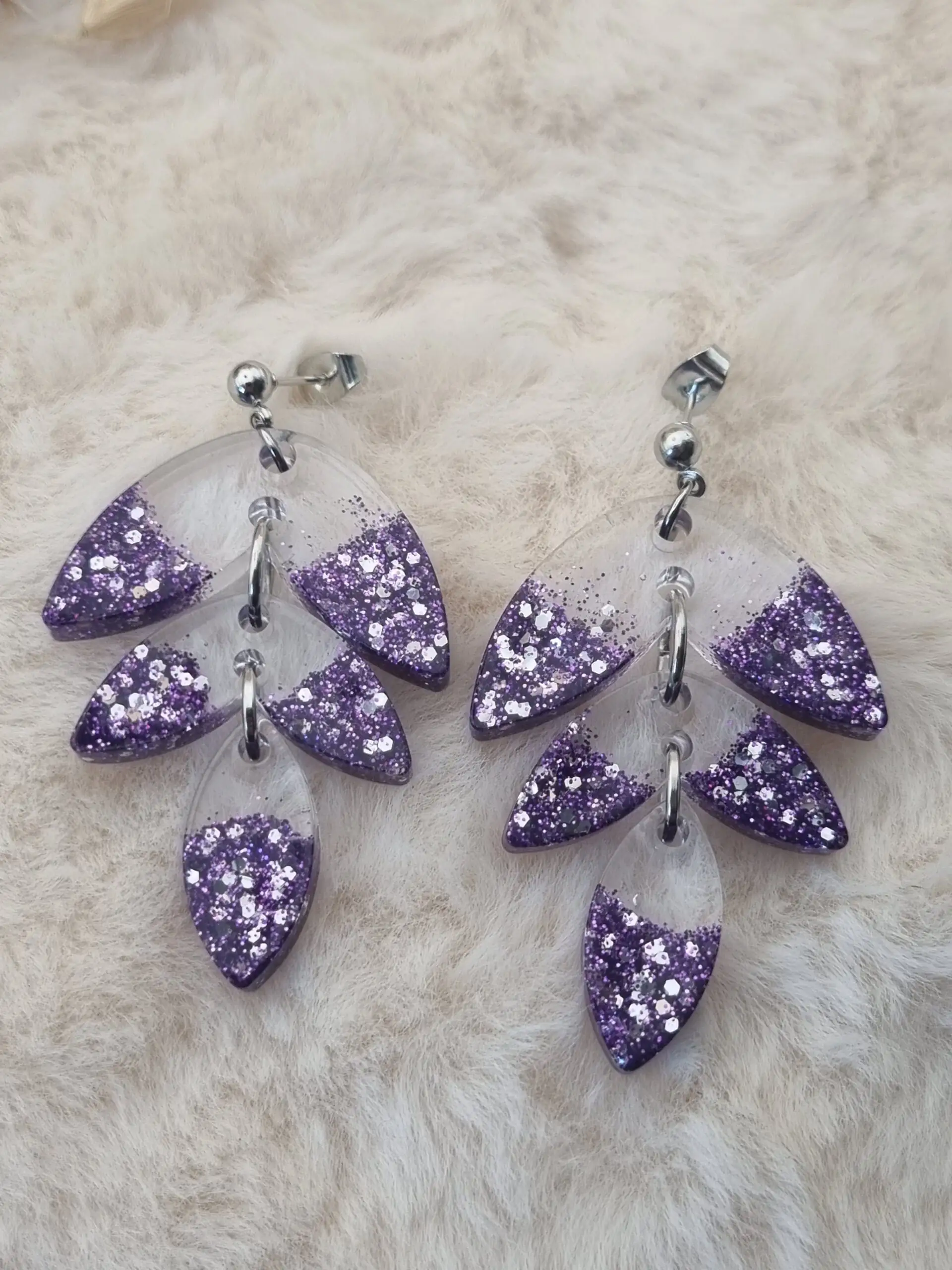 💫 Boucles d’oreilles pendantes articulées – L'élégance en mouvement ! 💫